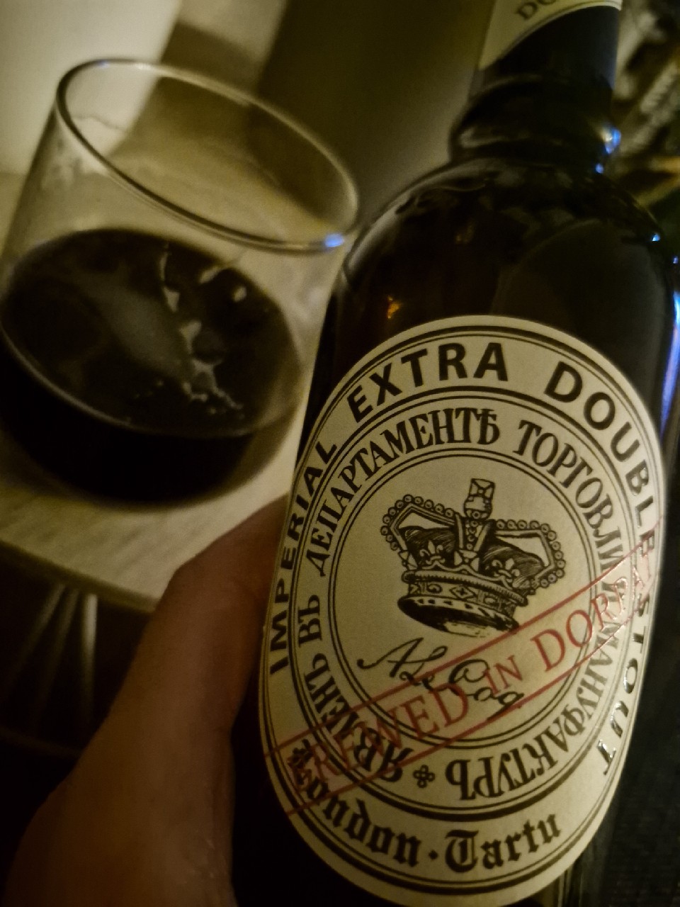 Imperial Extra Double Stout, A. Le Coq (Olvi)