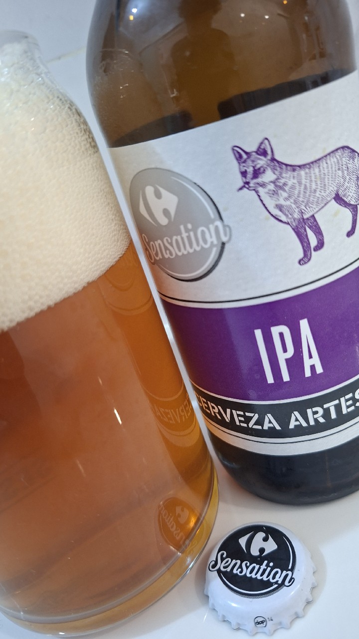 Carrefour Sensation IPA, Cervezas La Sagra (Molson Coors)