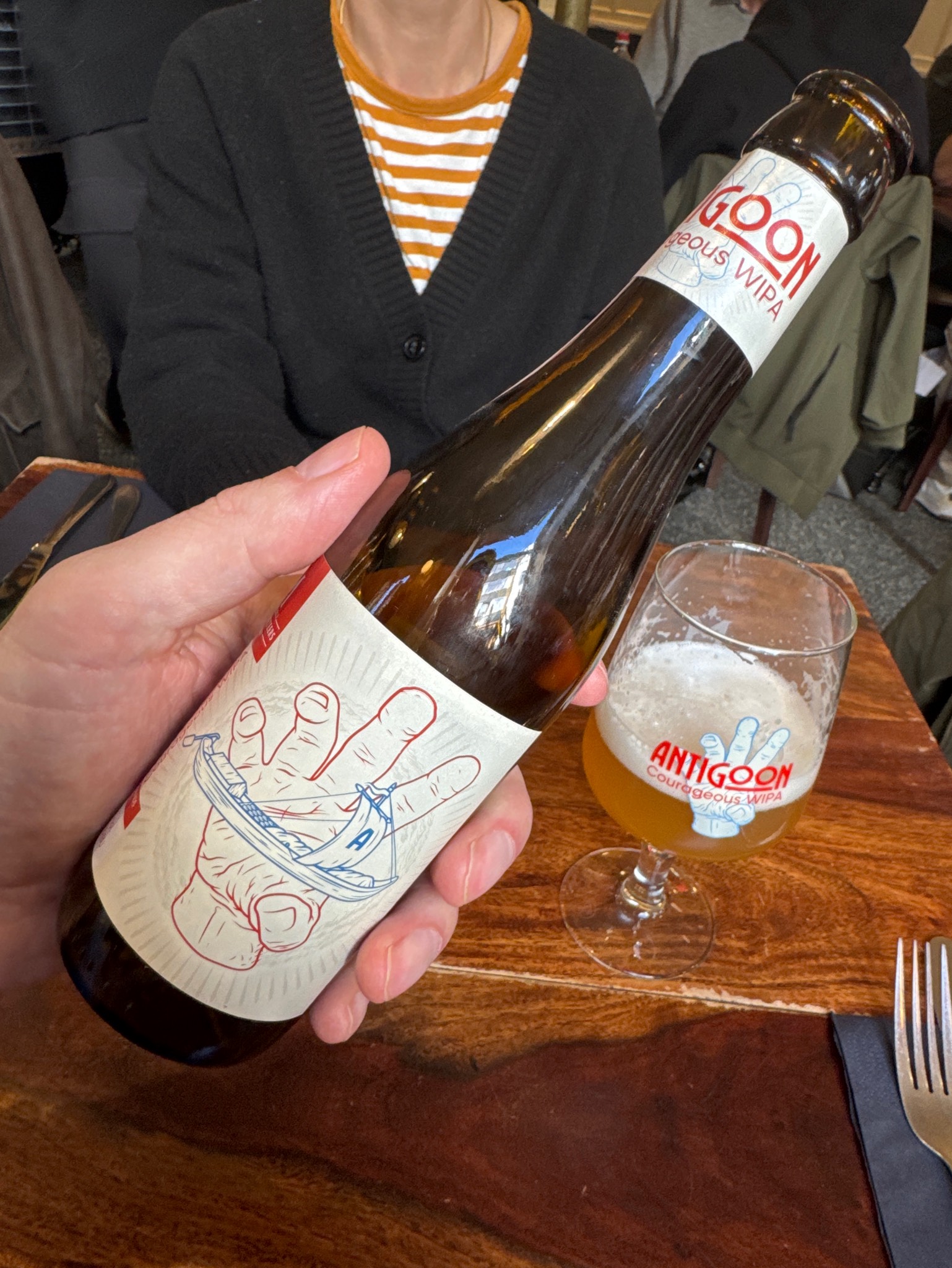 Antigoon Courageous WIPA, Belgium