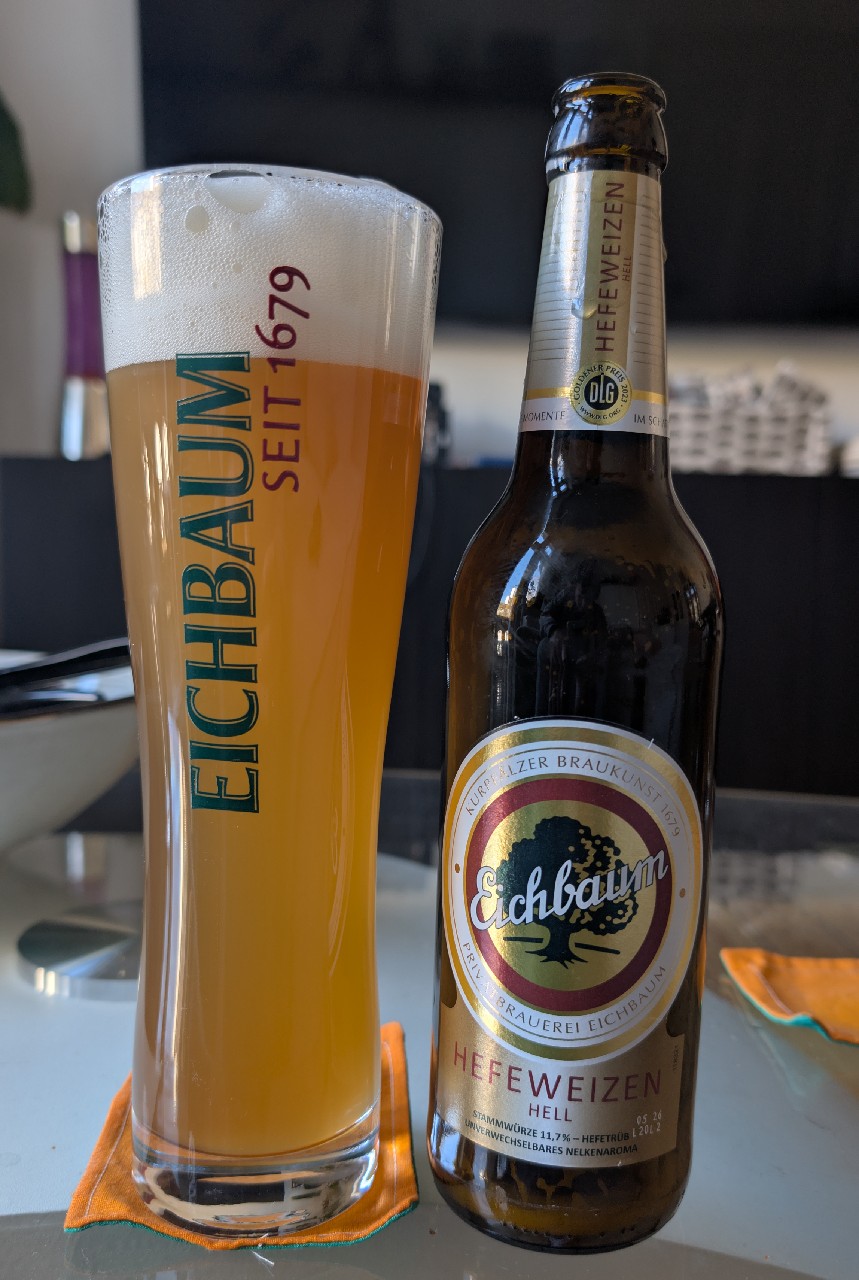 Eichbaum Hefeweizen, Privatbrauerei Eichbaum