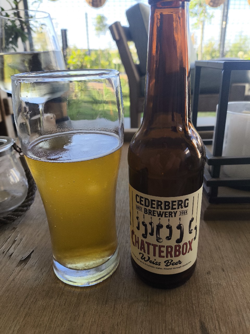 cederberg brewery chatterbox weiss beer, Cederberg Brewery
