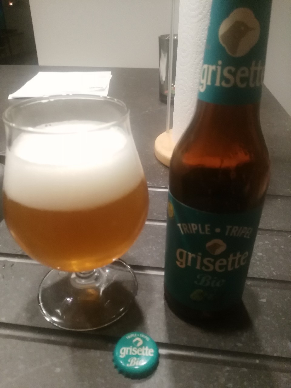 grisette triple bio, Belgium