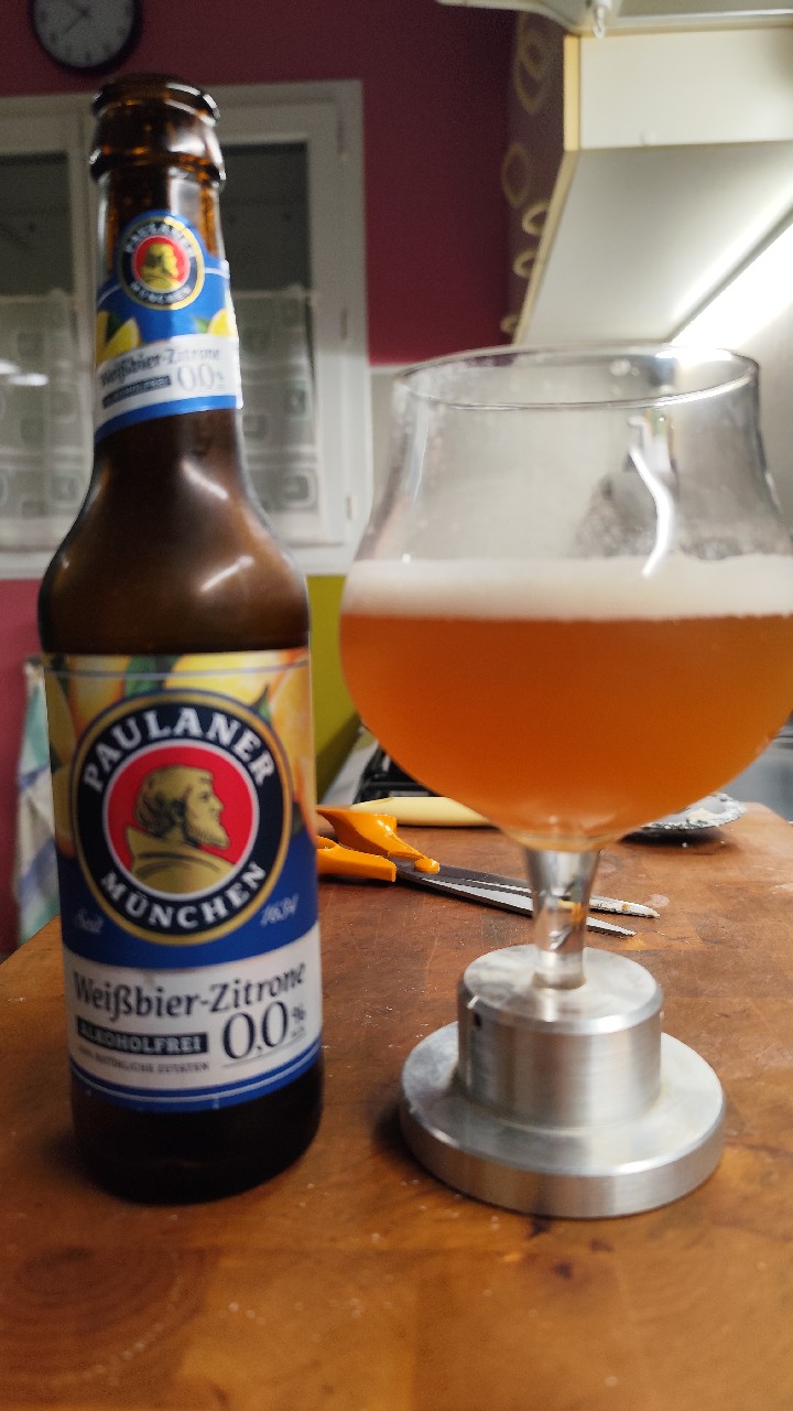 Paulaner Weißbier-Zitrone Alkoholfrei 0,0%, Paulaner Brauerei