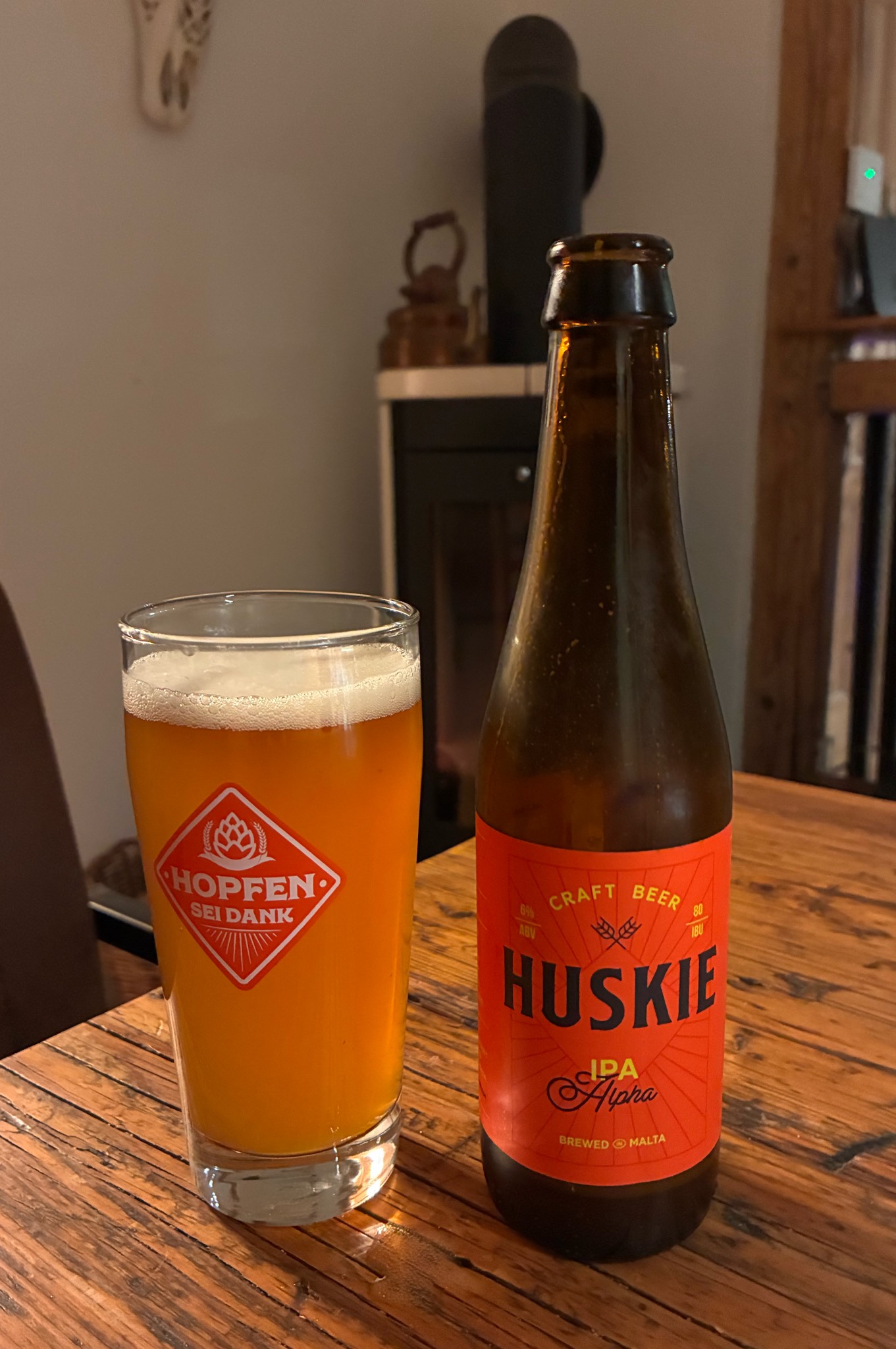 Huskie Alpha IPA, The Huskie Craft Beer Company