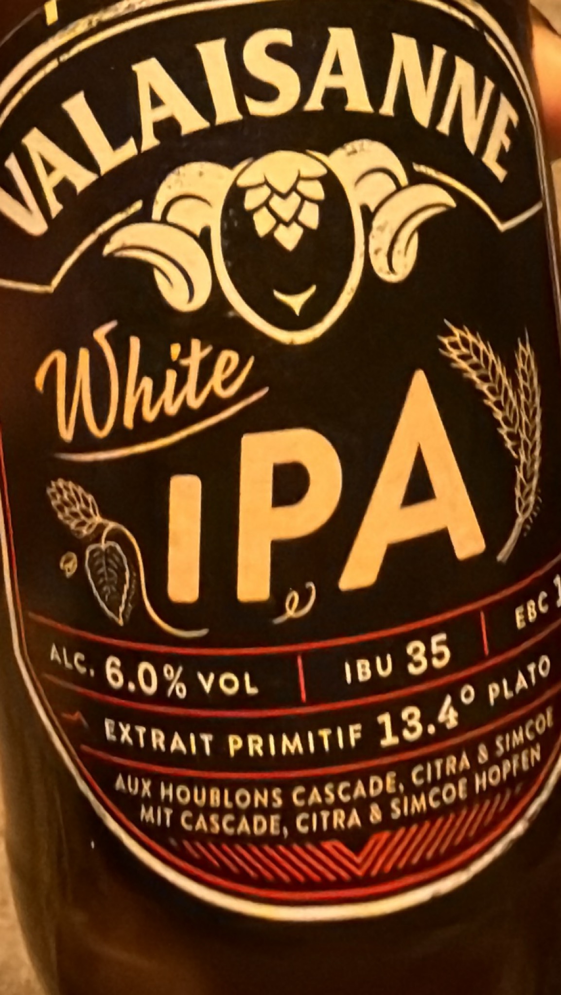 Valaisanne White IPA, Valaisanne (Feldschlösschen)