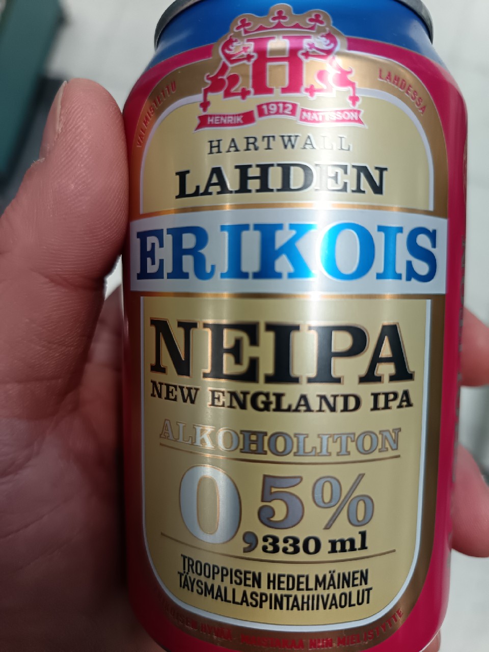 Lahden Erikois Alkoholiton NEIPA 0,5%, Finland