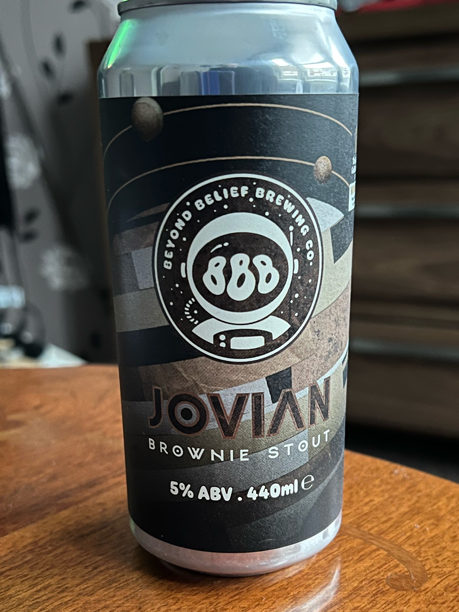 Jovian Brownie Stout, Beyond Belief Brewery