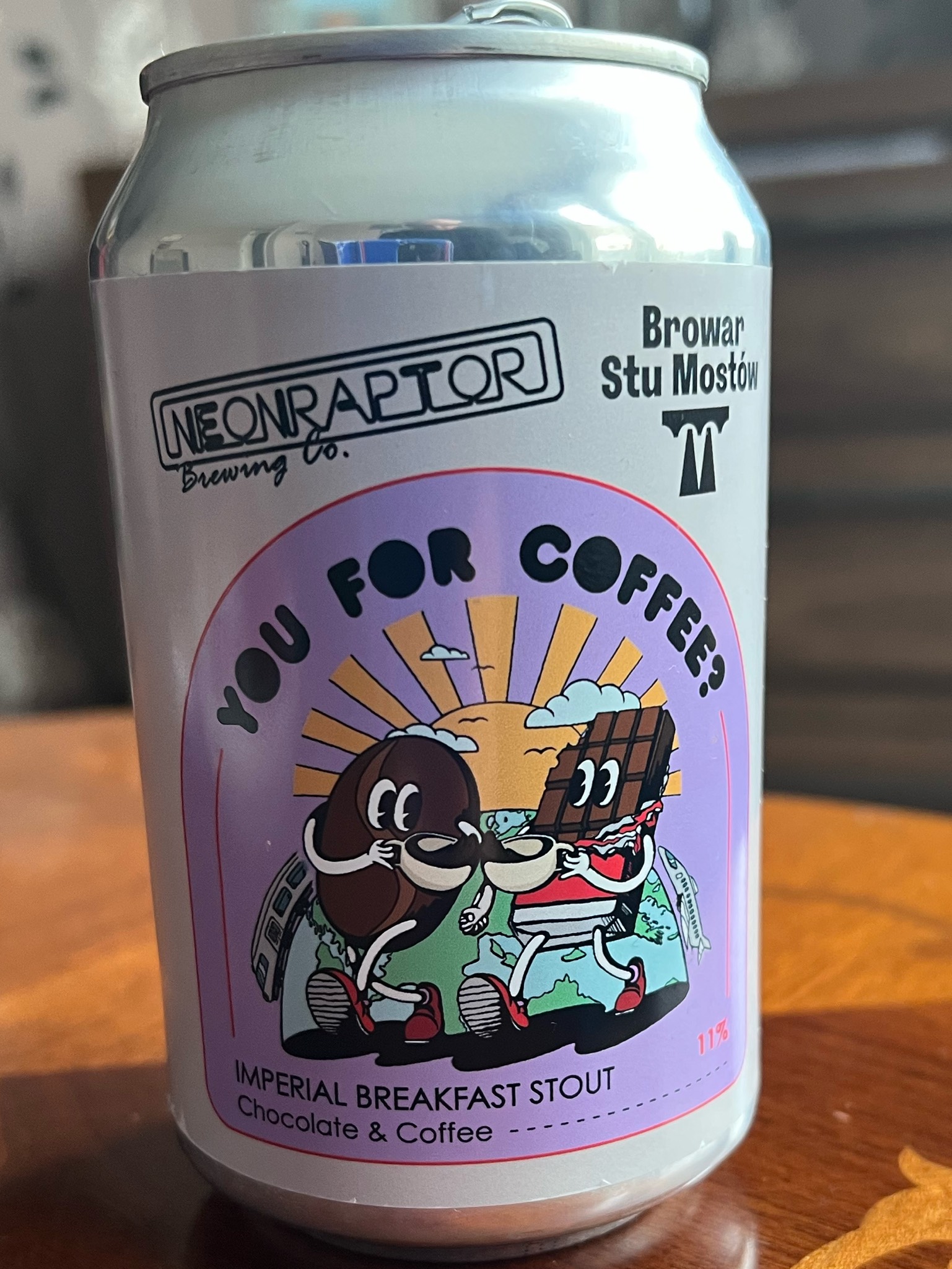 You For Coffee?, Neon Raptor Brewing Co.