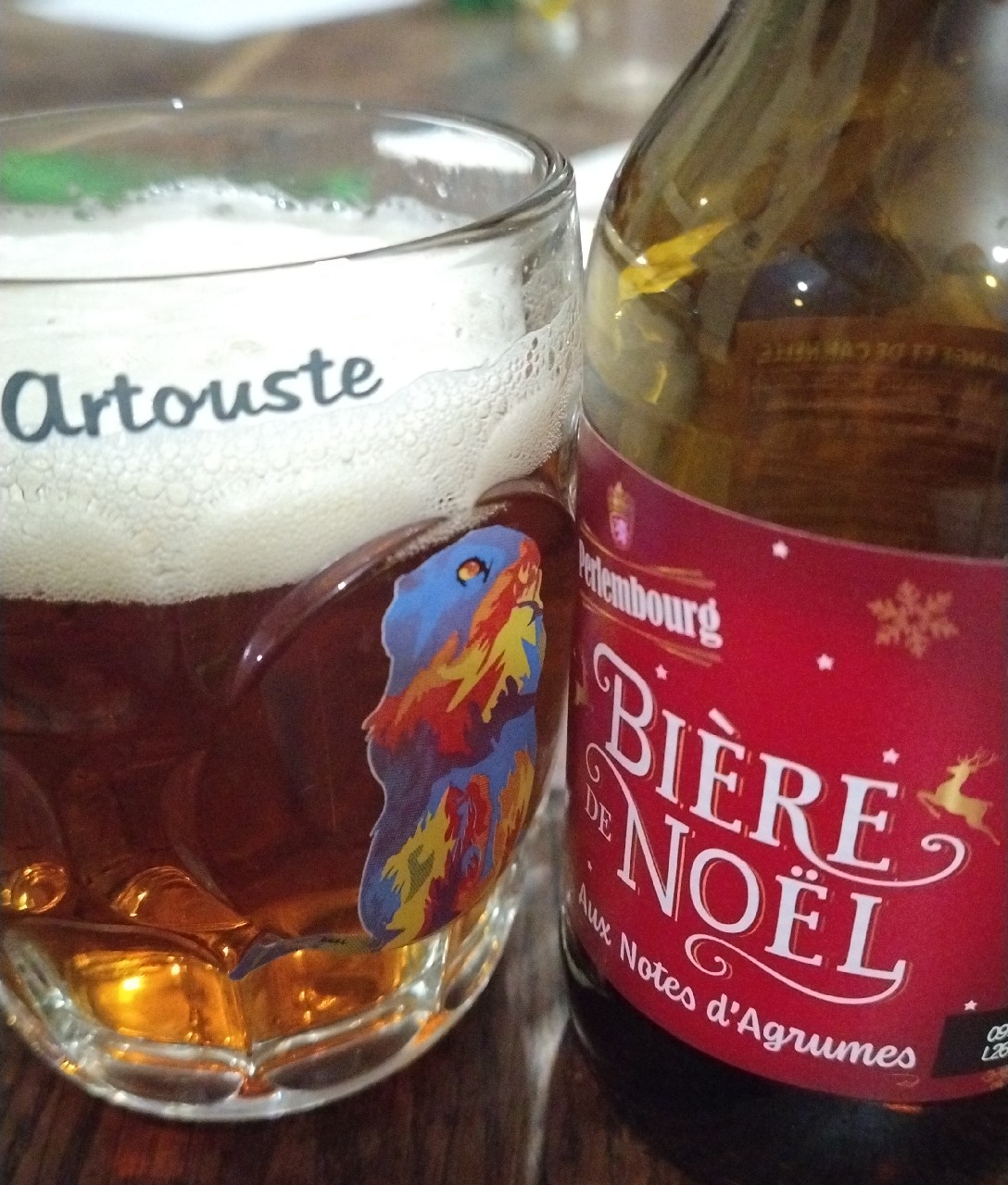 Perlembourg - bière de Noël, Brasserie Champigneulles (TCB)