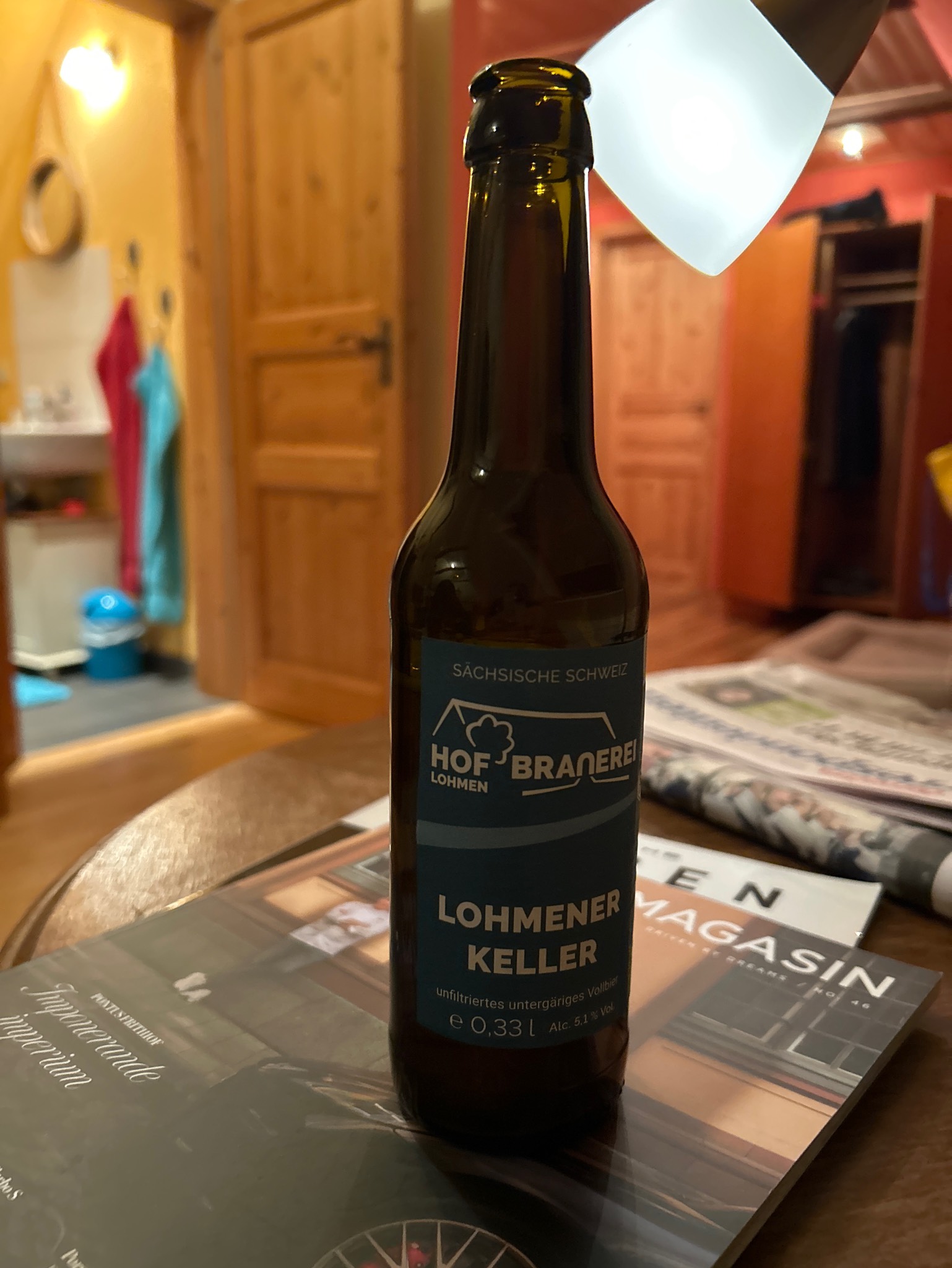 Lohmener Keller, Hofbrauerei Lohmen