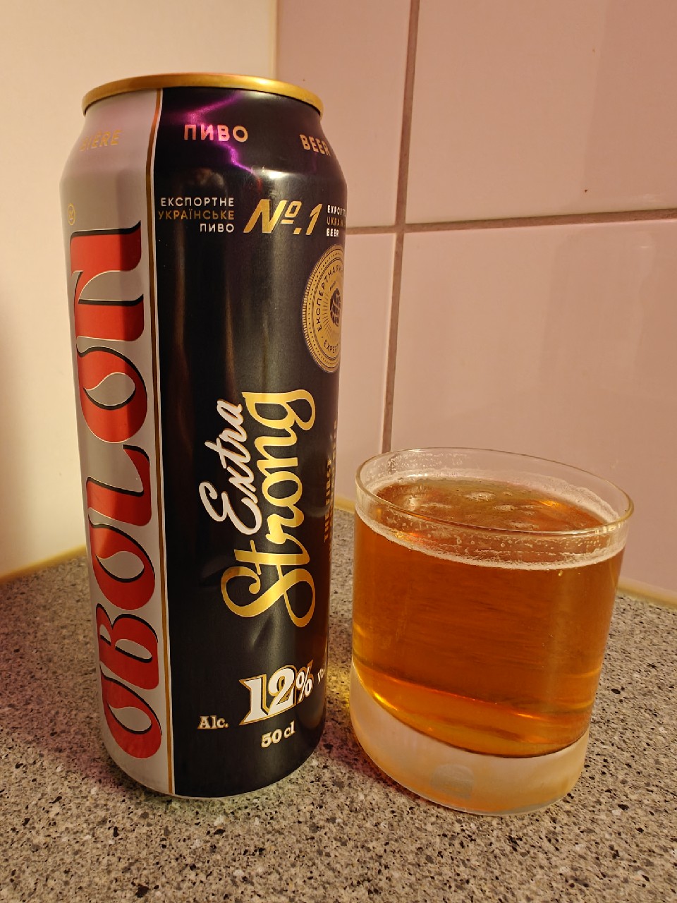 Obolon Extra Strong, Ukraine