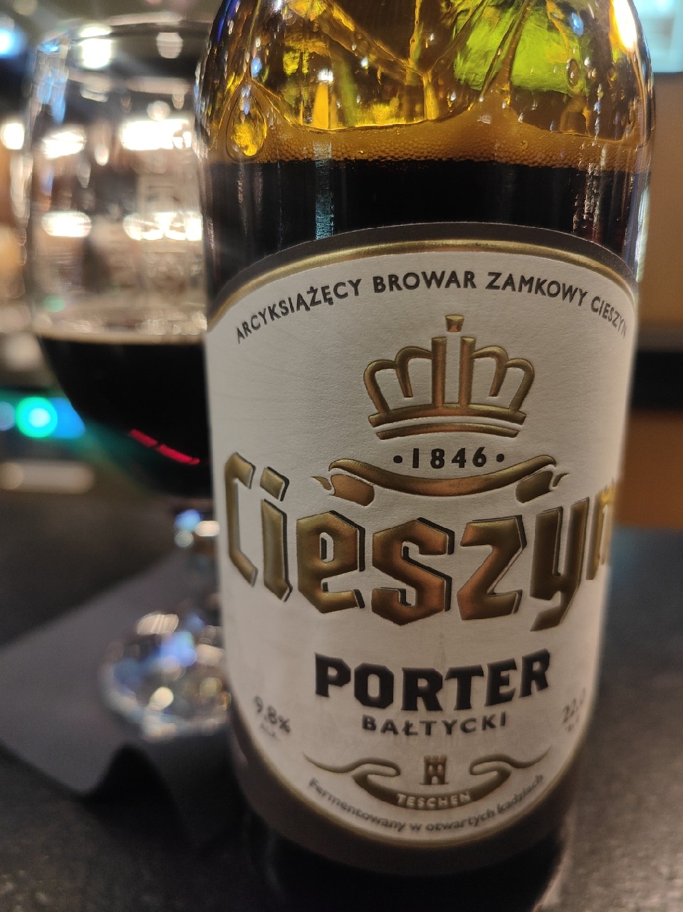 Porter Bałtycki, Browar Zamkowy Cieszyn