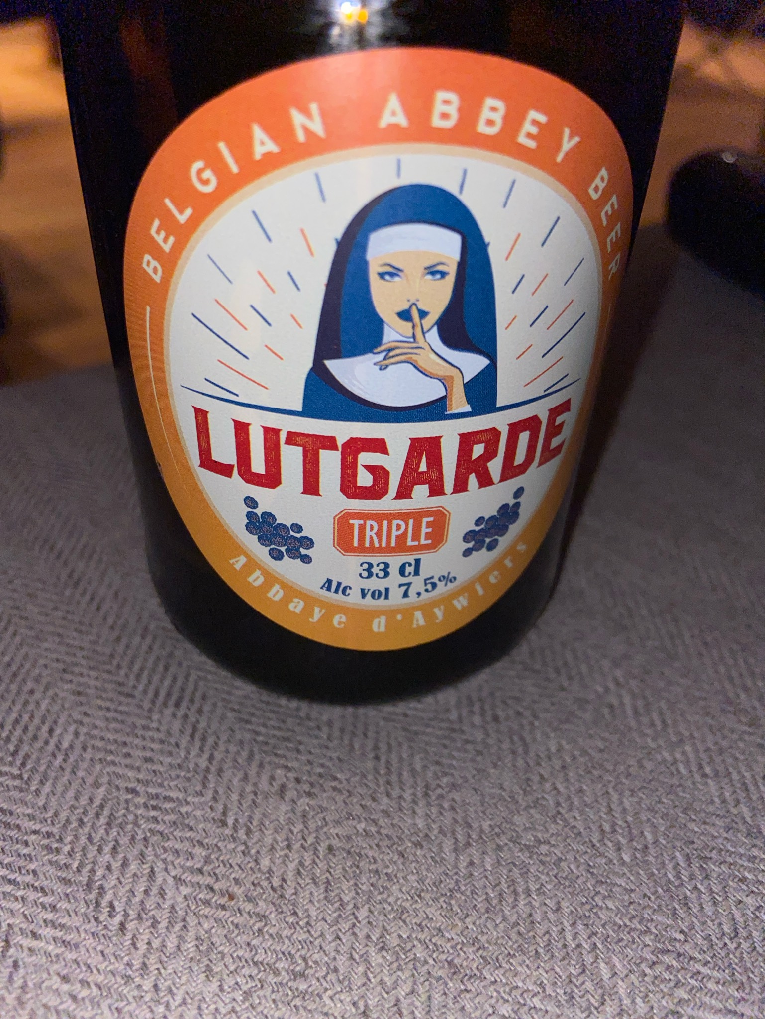 lutgarde tripel, Abbaye d'Aywiers