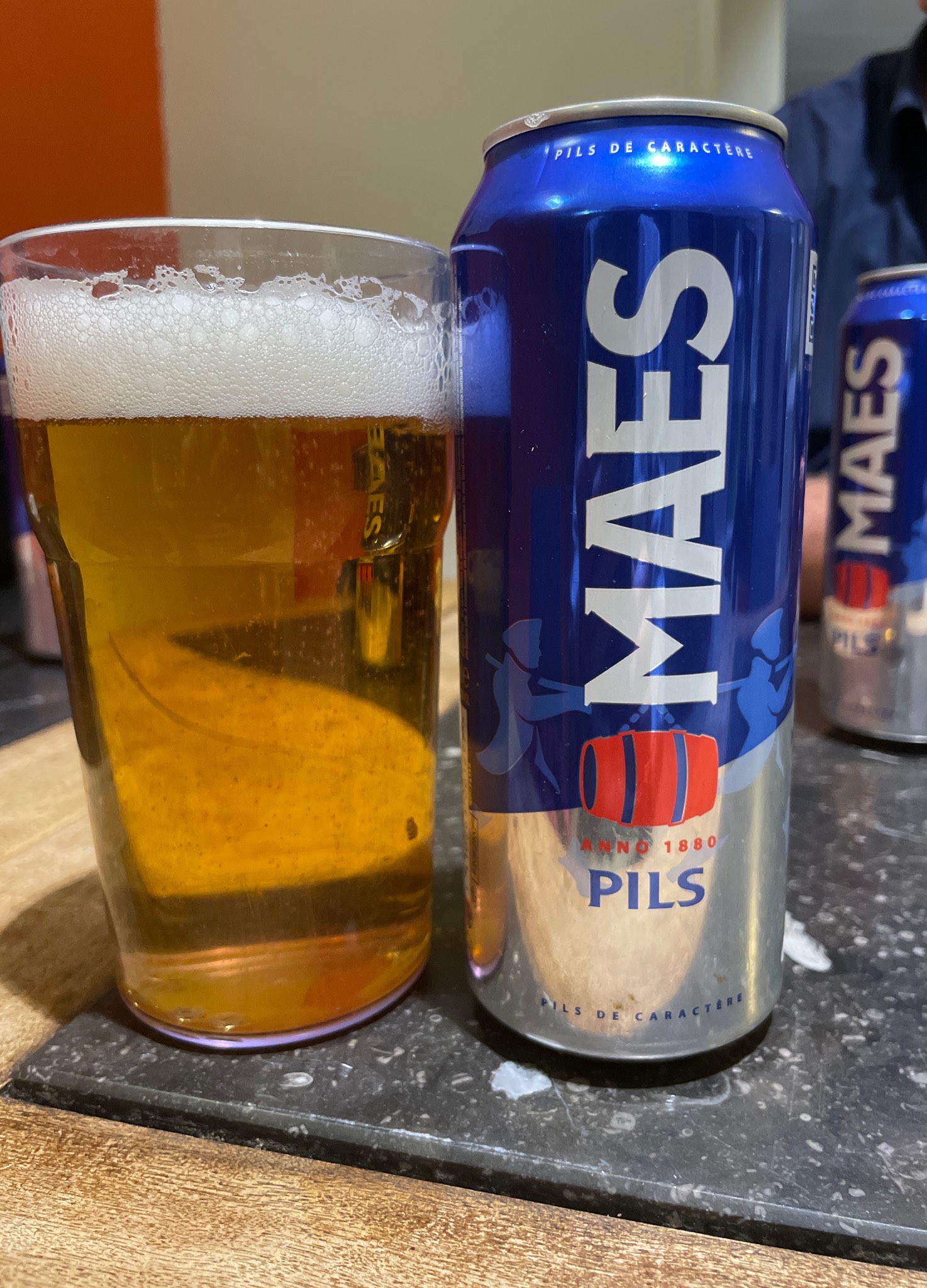 Maes Pils, Belgium