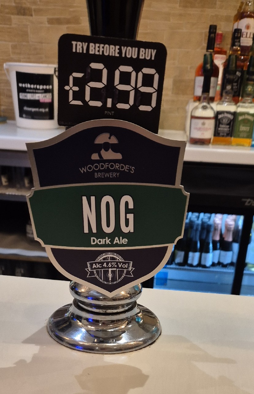 Nog, Woodforde's Brewery