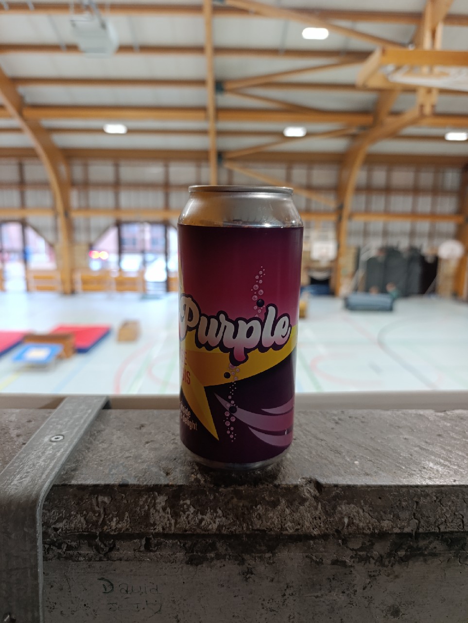 Purple gose cassis, Brasserie Minne