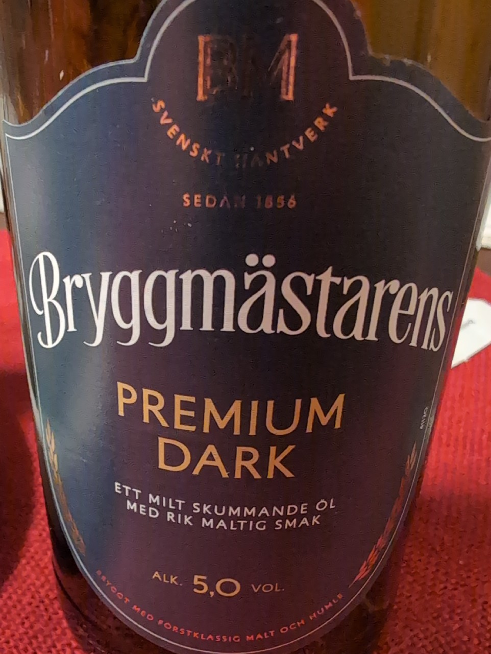 Bryggmästarens Premium Dark, Sweden