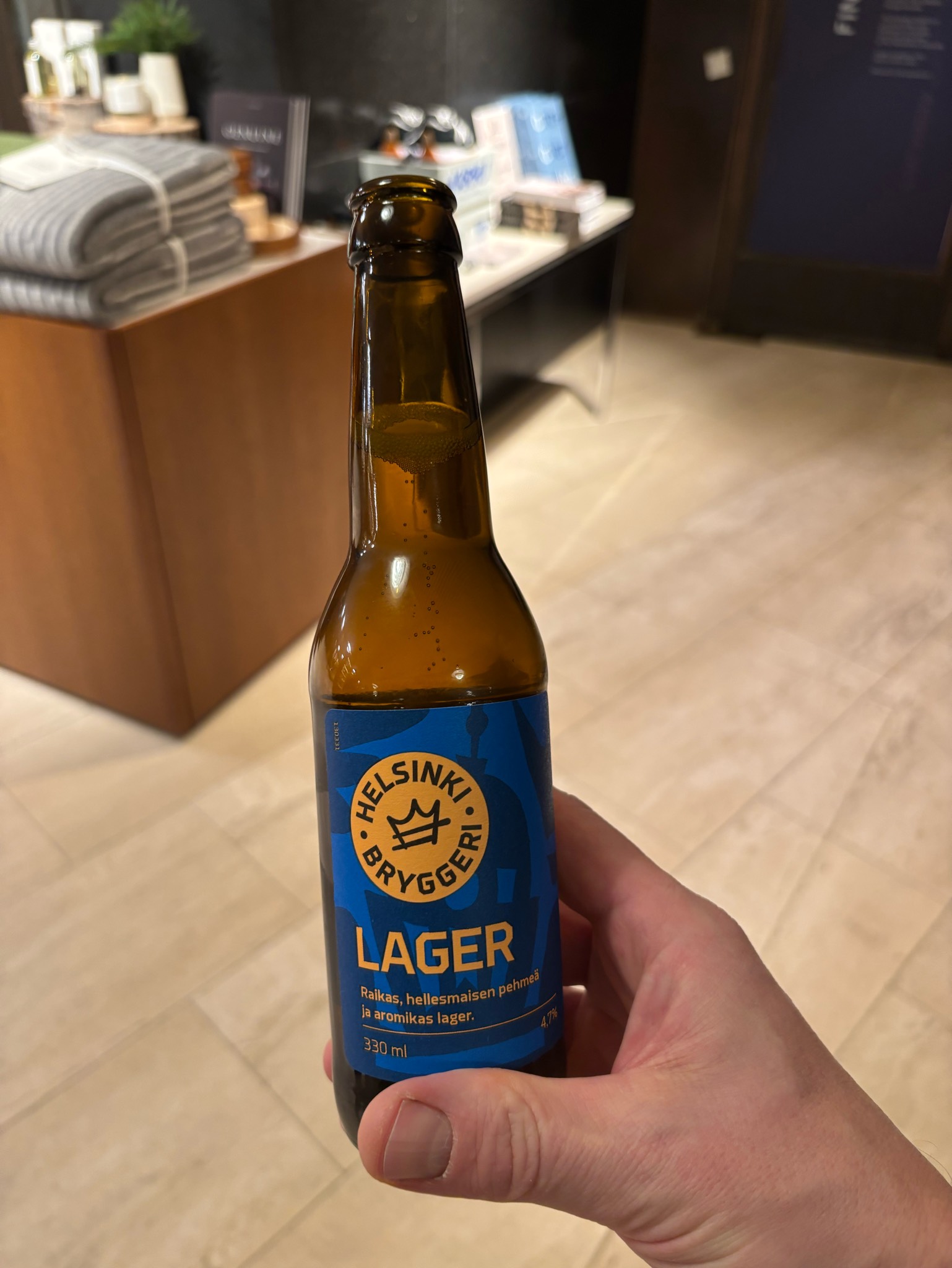 Bryggeri Lager, Helsinki Bryggeri Brewhouse (Royal Unibrew)