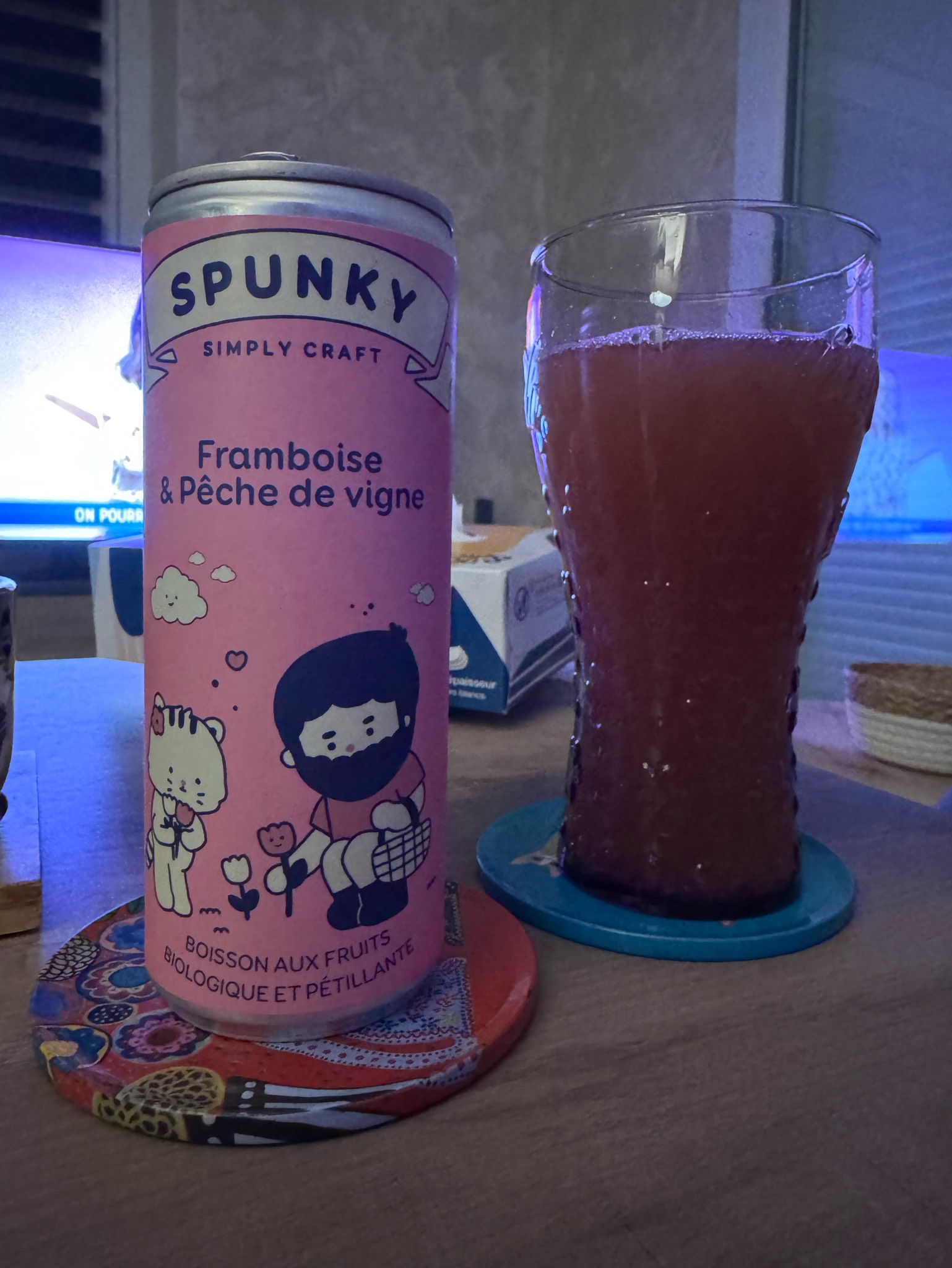 Spunky Framboise & Pêche de Vigne, France