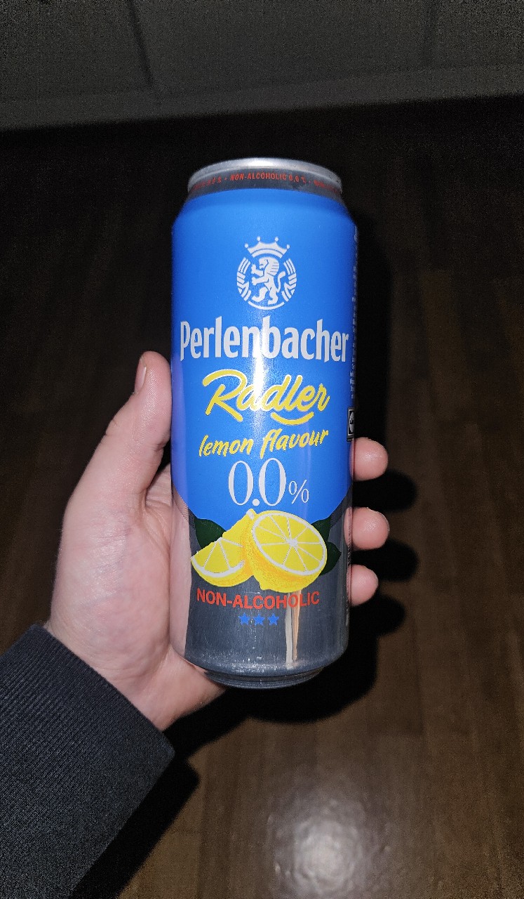 Perlenbacher Radler Lemon Flavor Non-Alcoholic, Germany
