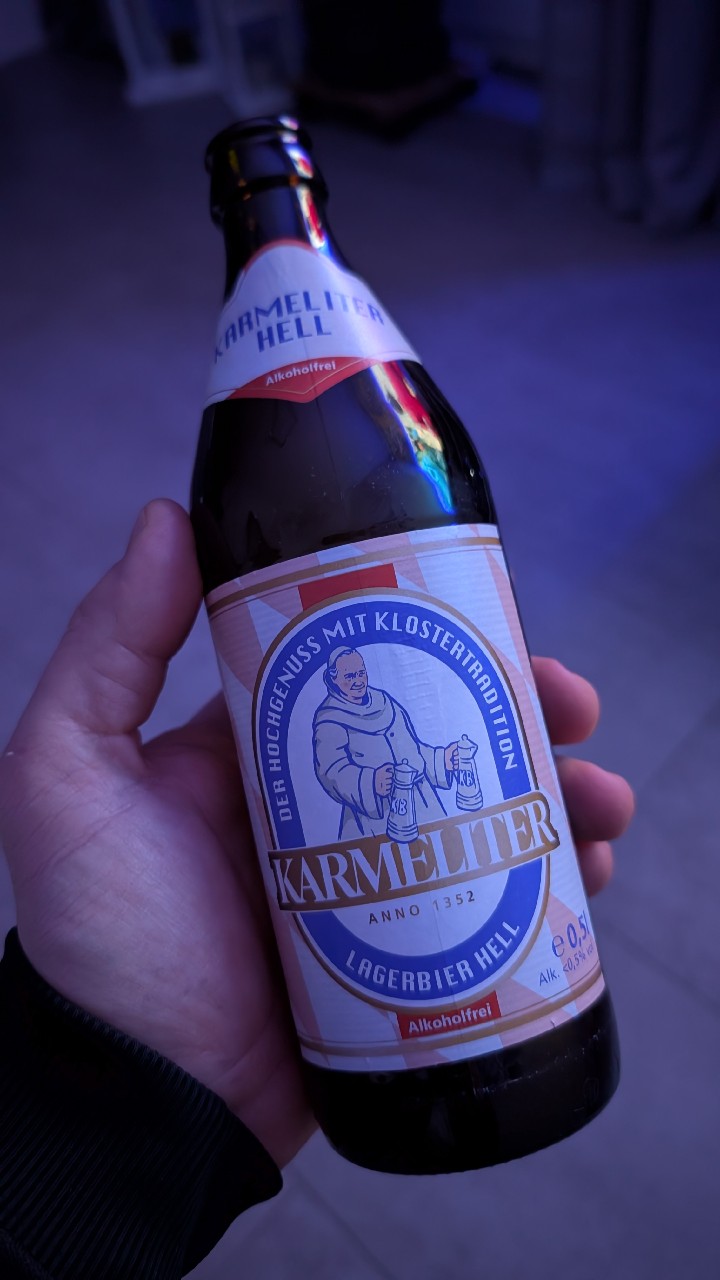 Karmeliter hell alkoholfrei, Karmeliter Bräu Bad Neustadt/Salz
