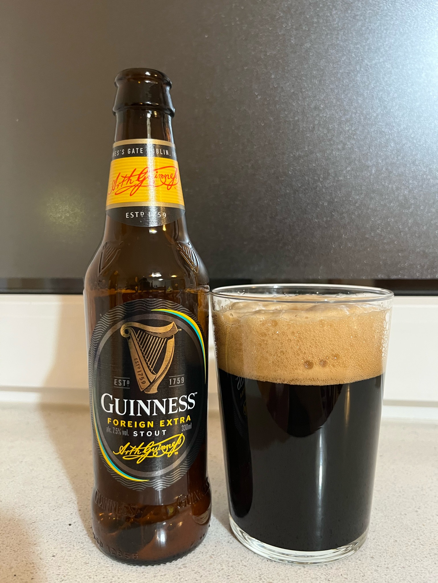 Guinness Foreign Extra Stout, Ireland