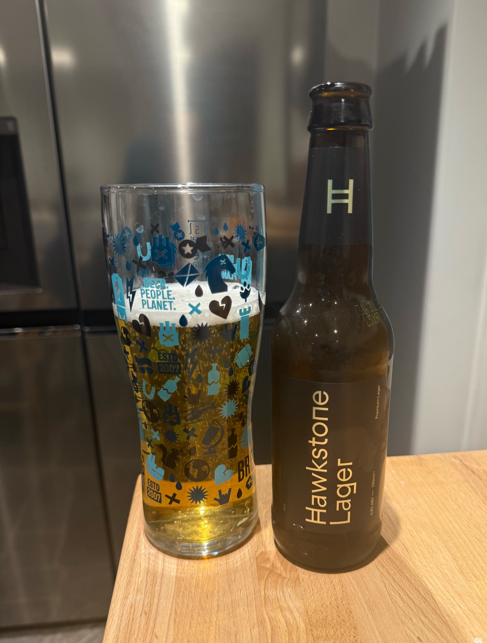 Hawkstone Lager, England
