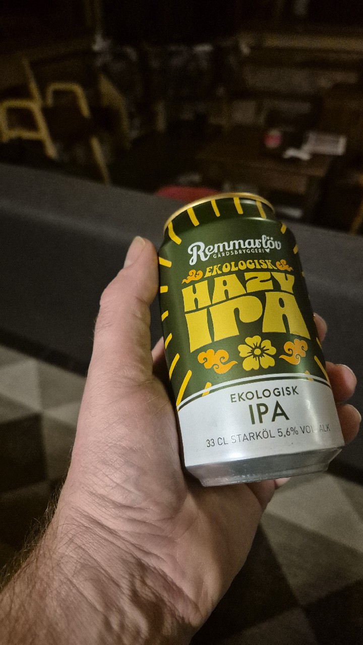 Ekologisk Hazy Ipa, Remmarlöv Gårdsbryggeri