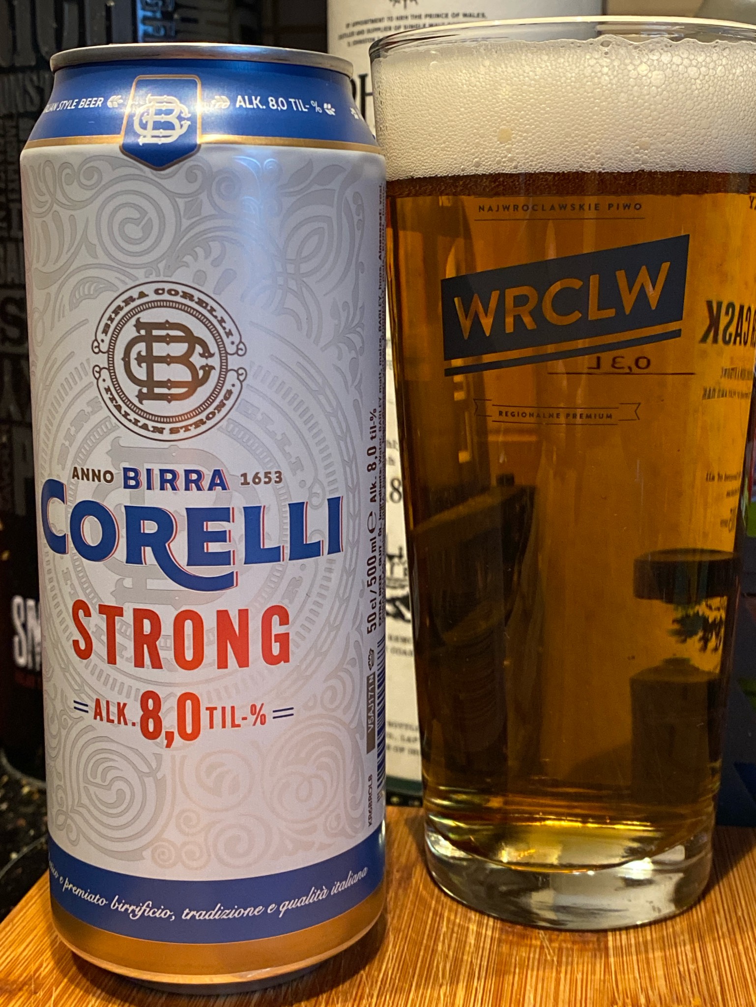 Birra corelli forte, Font Salem (Damm)