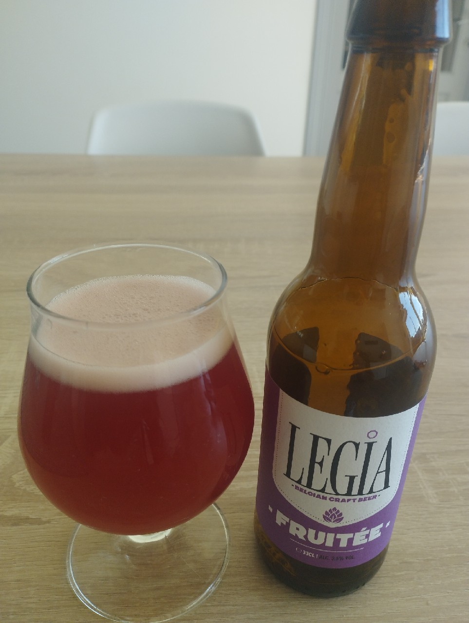 Legia Fruitée, Brasseries de Liège