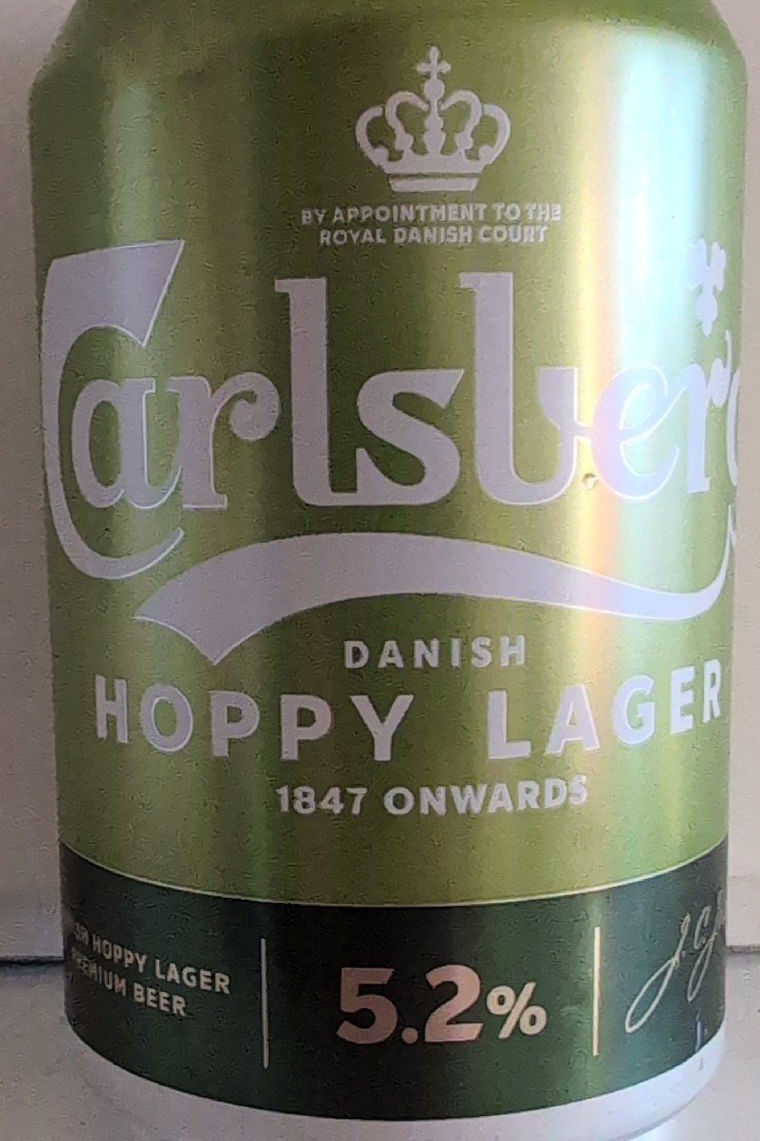 Carlsberg Hoppy Lager, Denmark