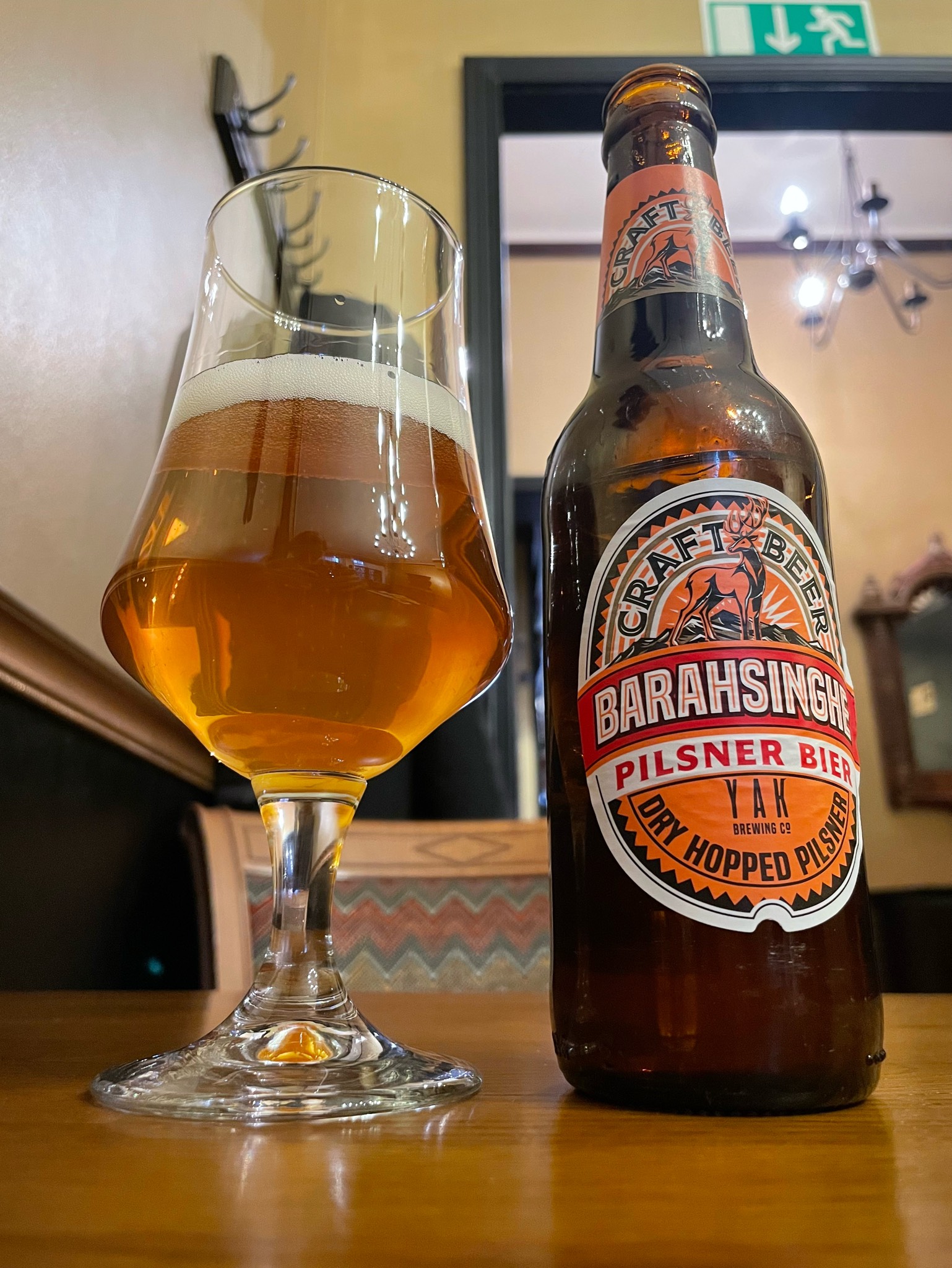 Barahsinghe Pilsner Bier, Yak Brewing