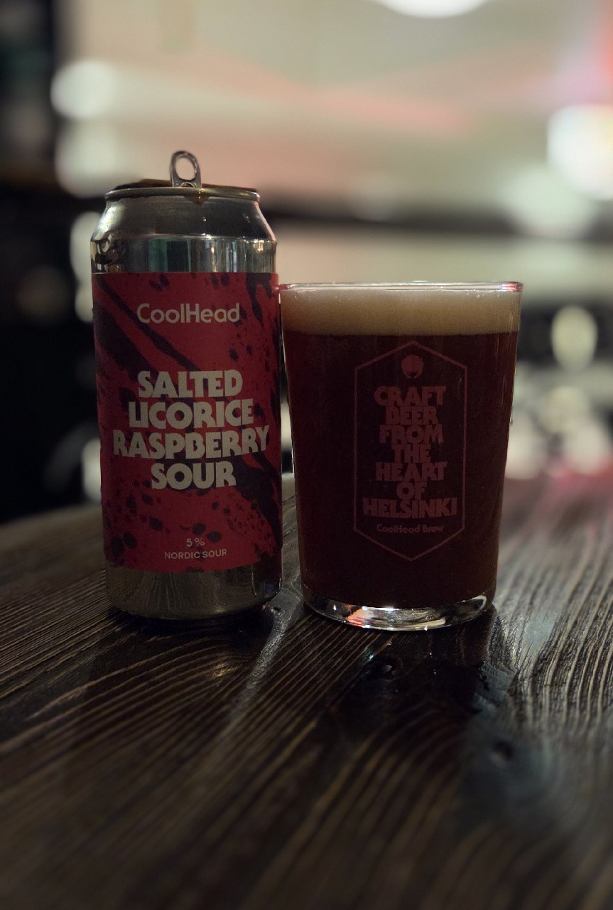 Salted Licorice Raspberry Sour, Finland