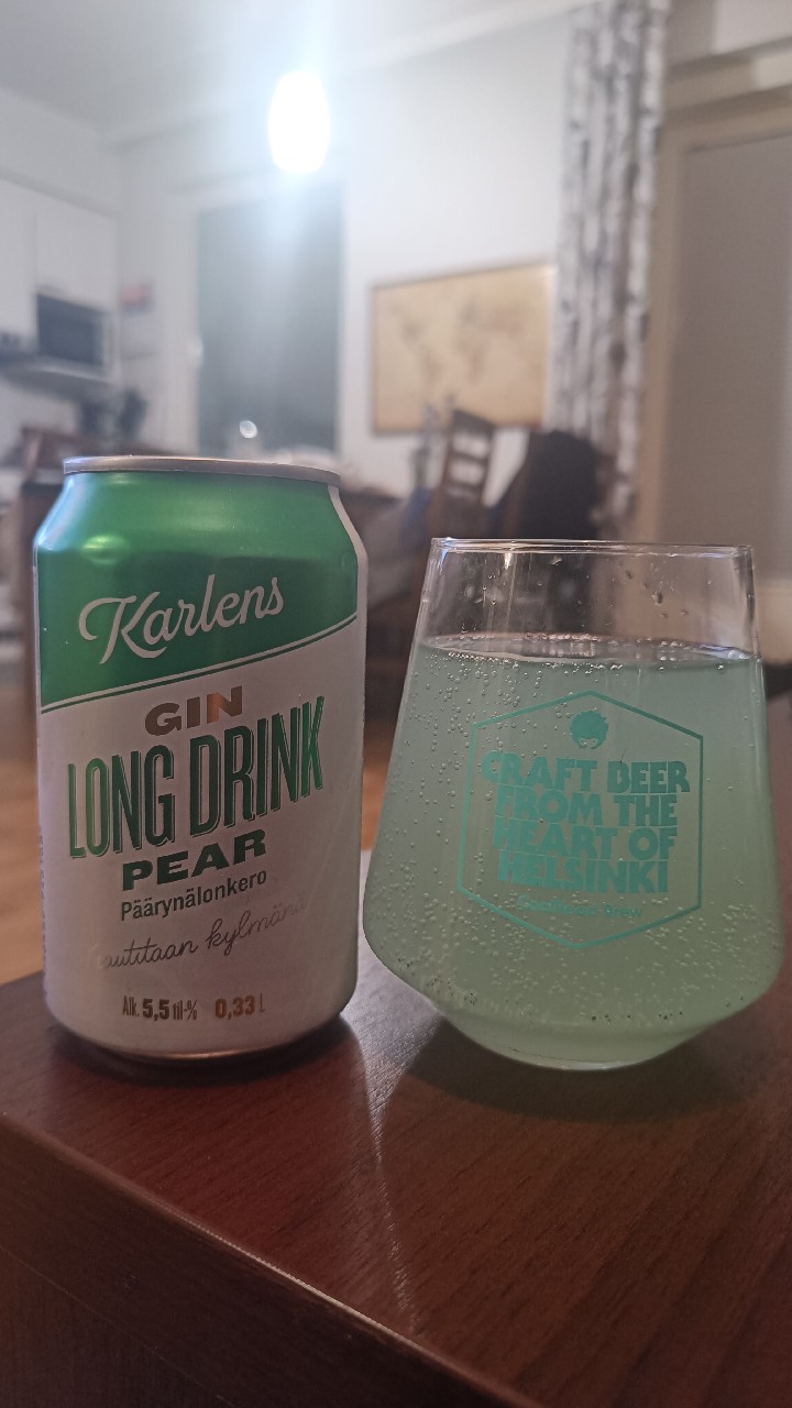 Karlens Gin Long Drink Pear, Finland