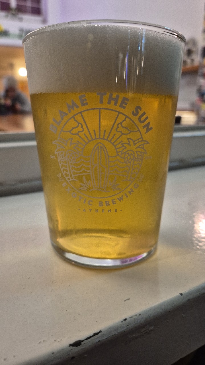 Beach Bum Tropic Ale, Blame the Sun Brewing