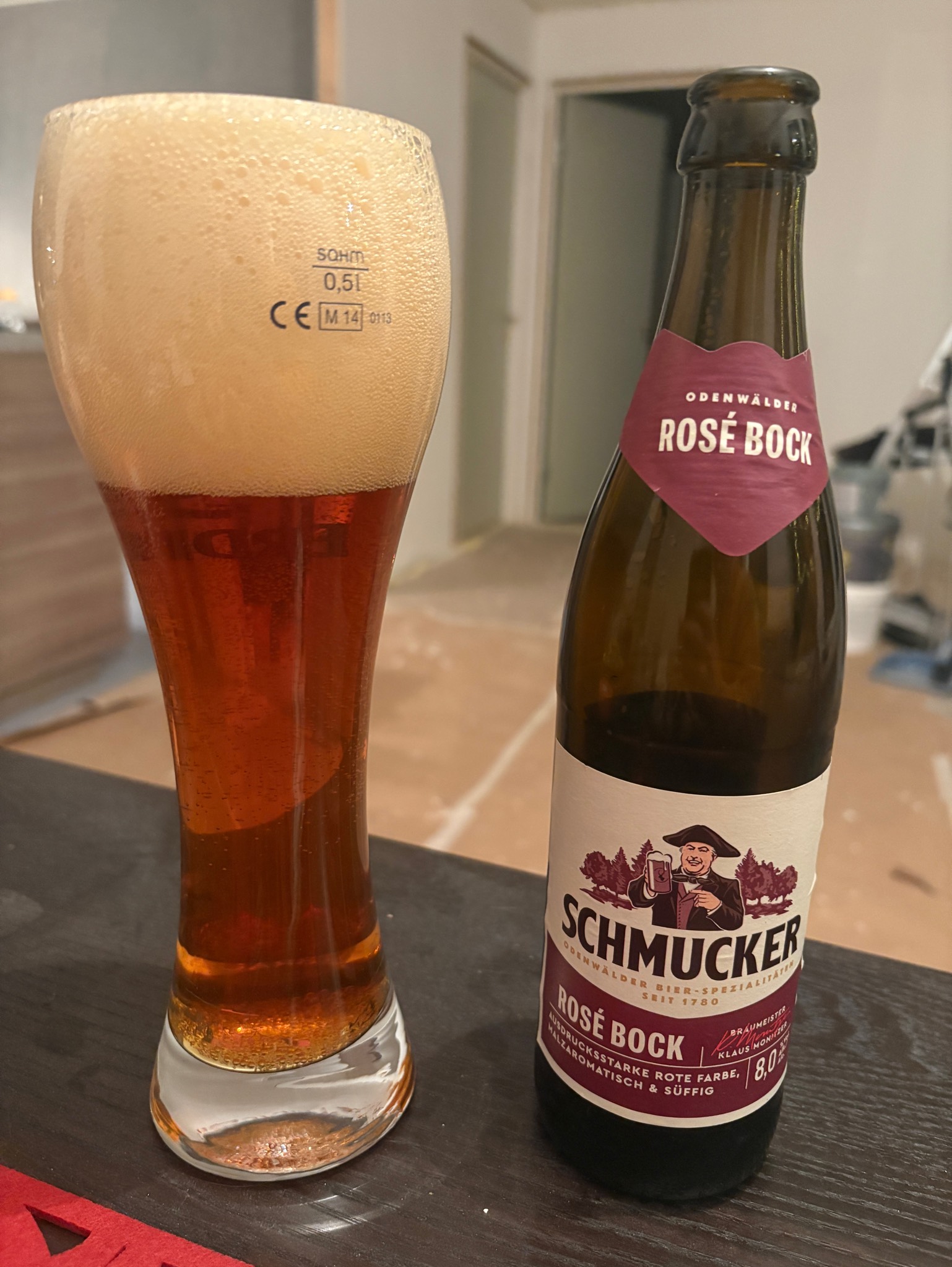 Schmucker Rosé Bock, Privat-Brauerei Schmucker
