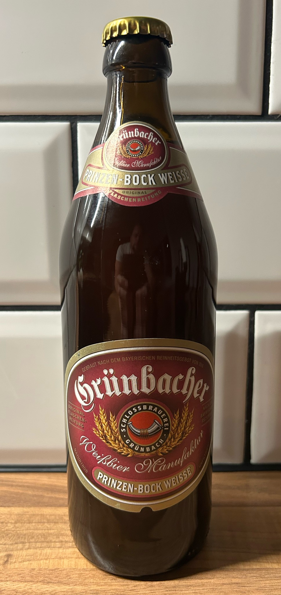 Grünbacher Prinzen-Bock Weisse, Schlossbrauerei Grünbach