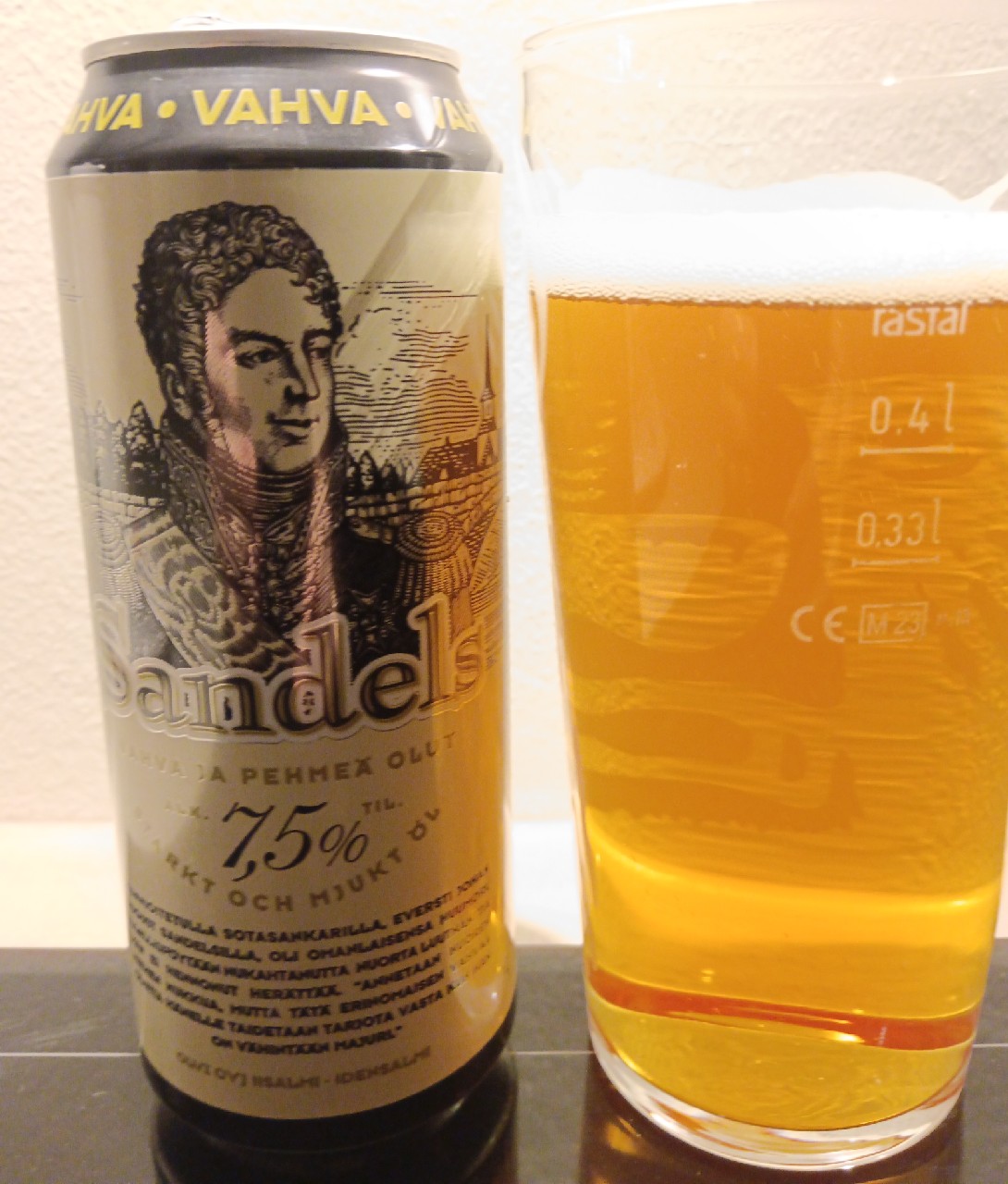 Sandels 7,5%, Finland