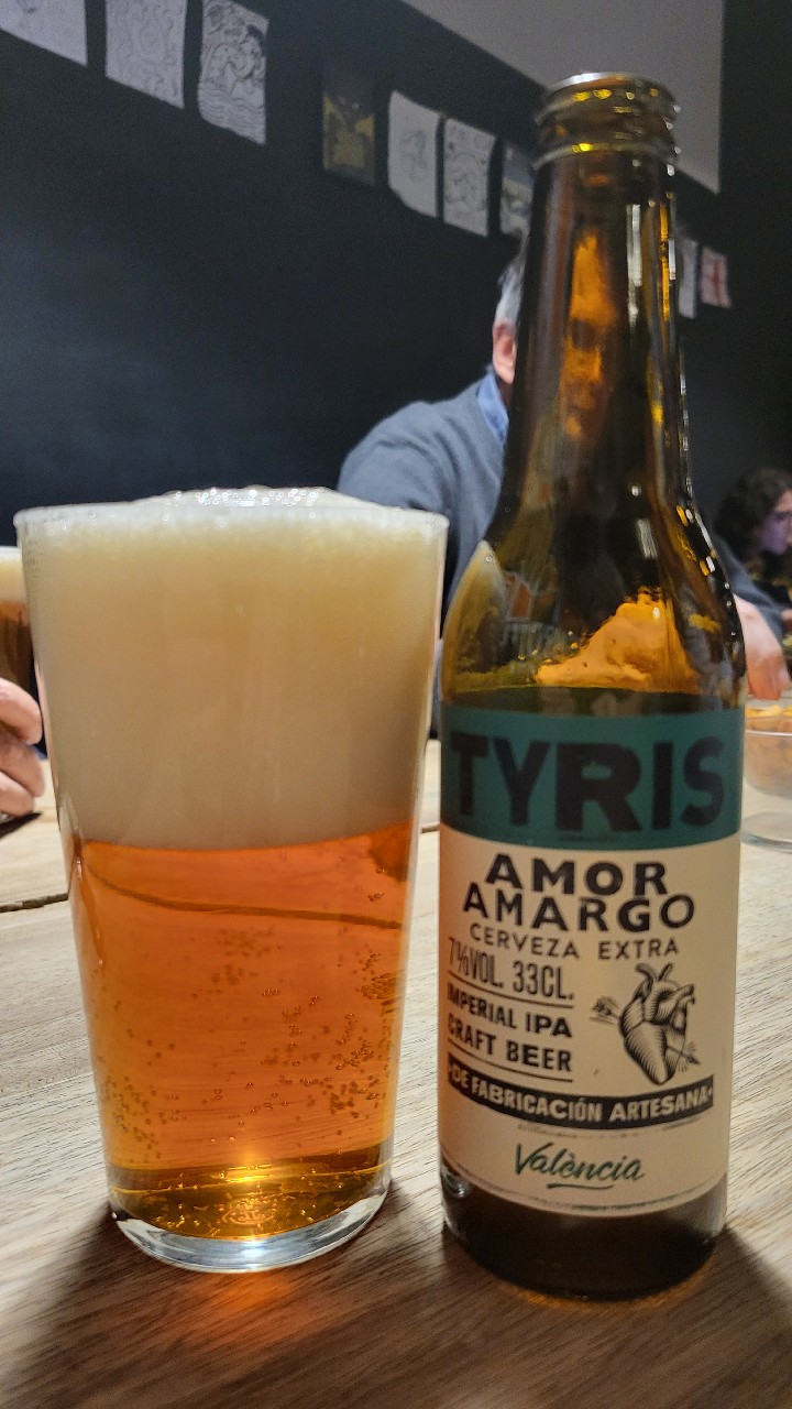 Amor Amargo, Cerveza Artesanal Tyris
