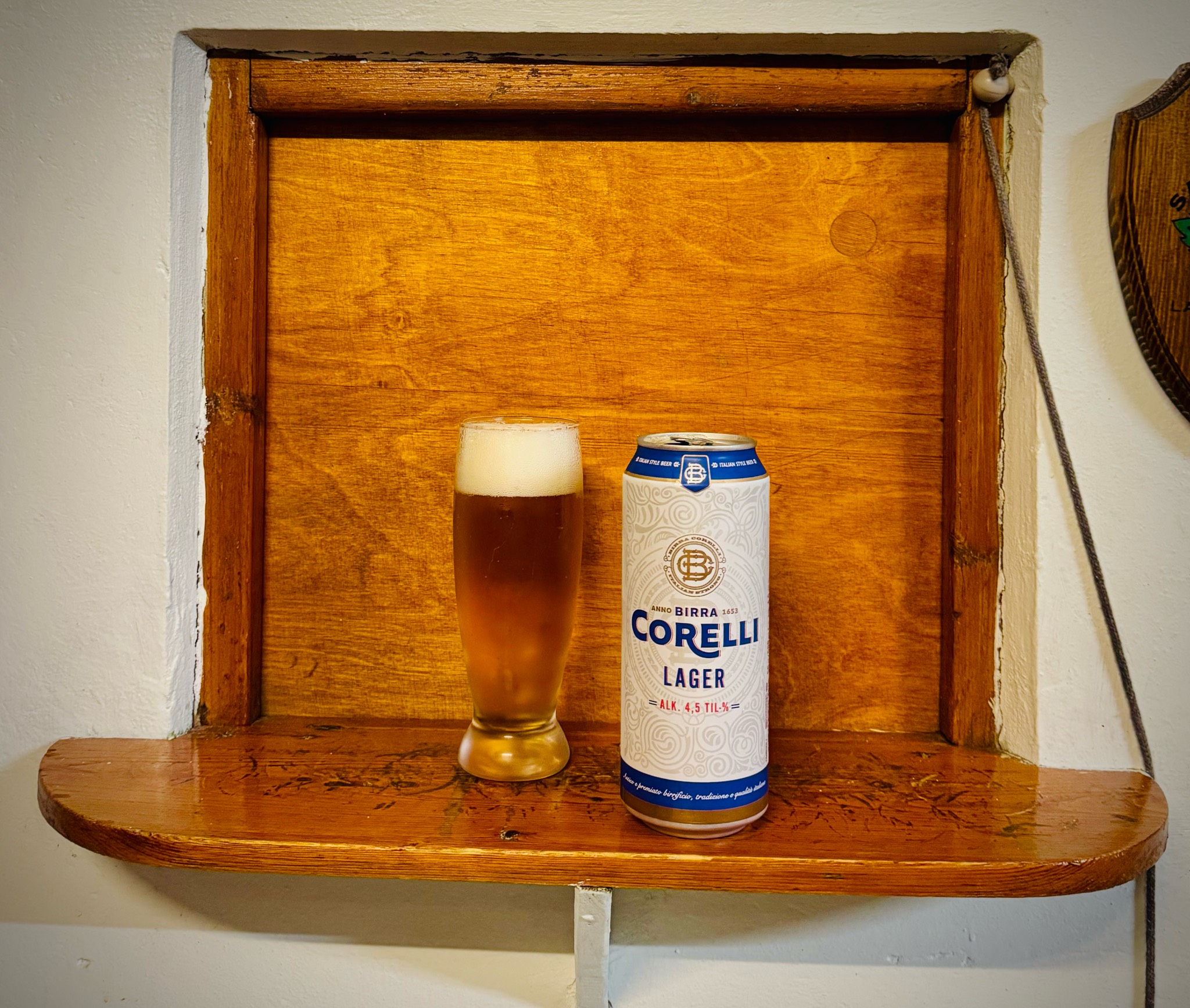 Birra Corelli Lager, Font Salem (Damm)