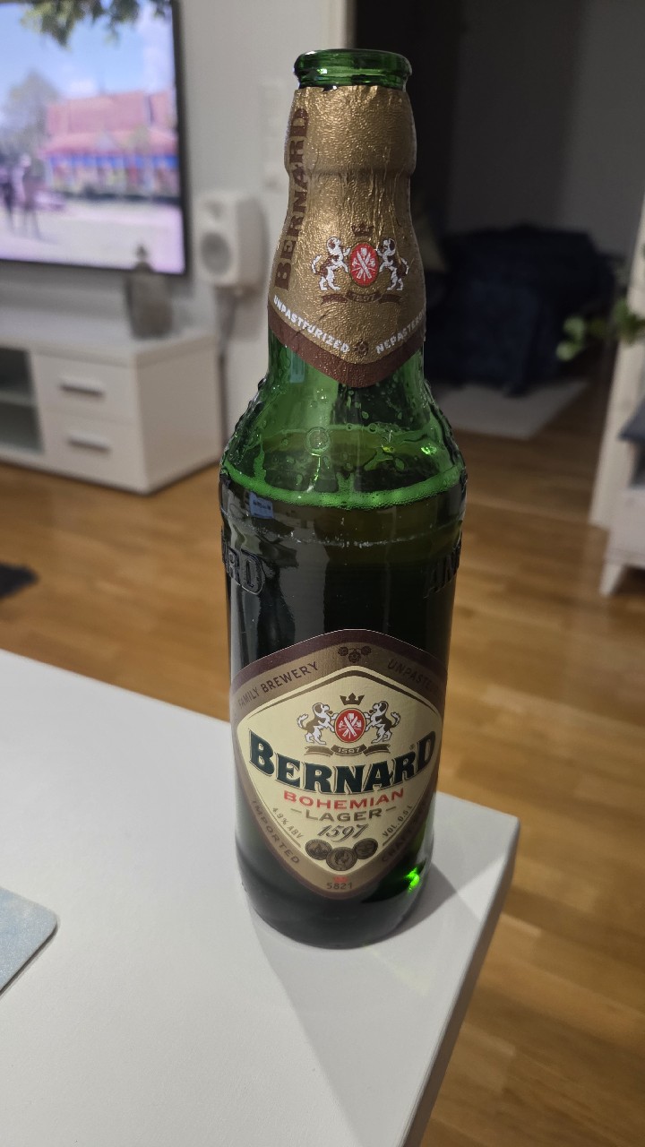 Bernard Bohemian Lager / Světlý Ležák 12°, Czech Republic