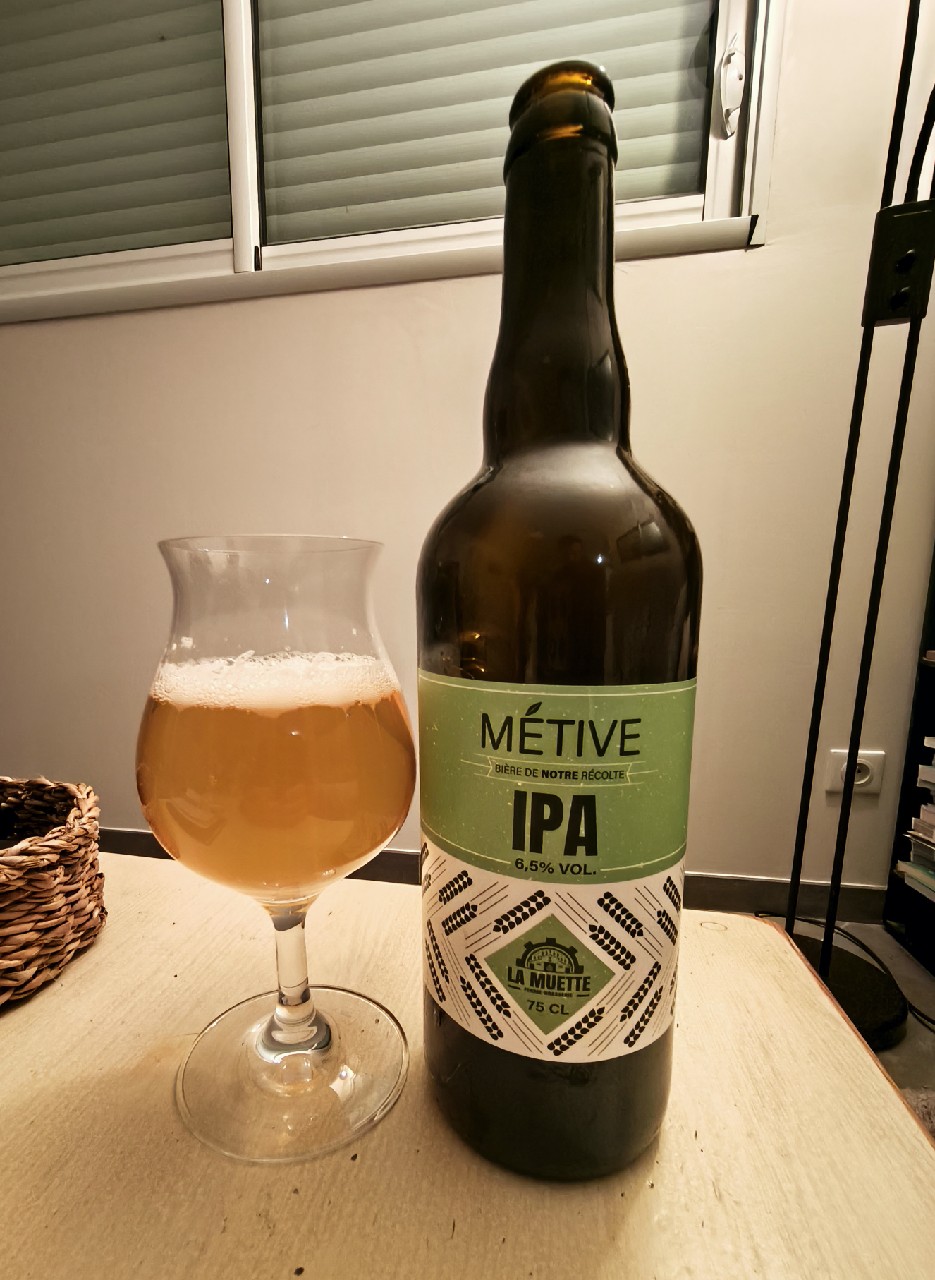 La Métive IPA, Ferme-Brasserie La Muette