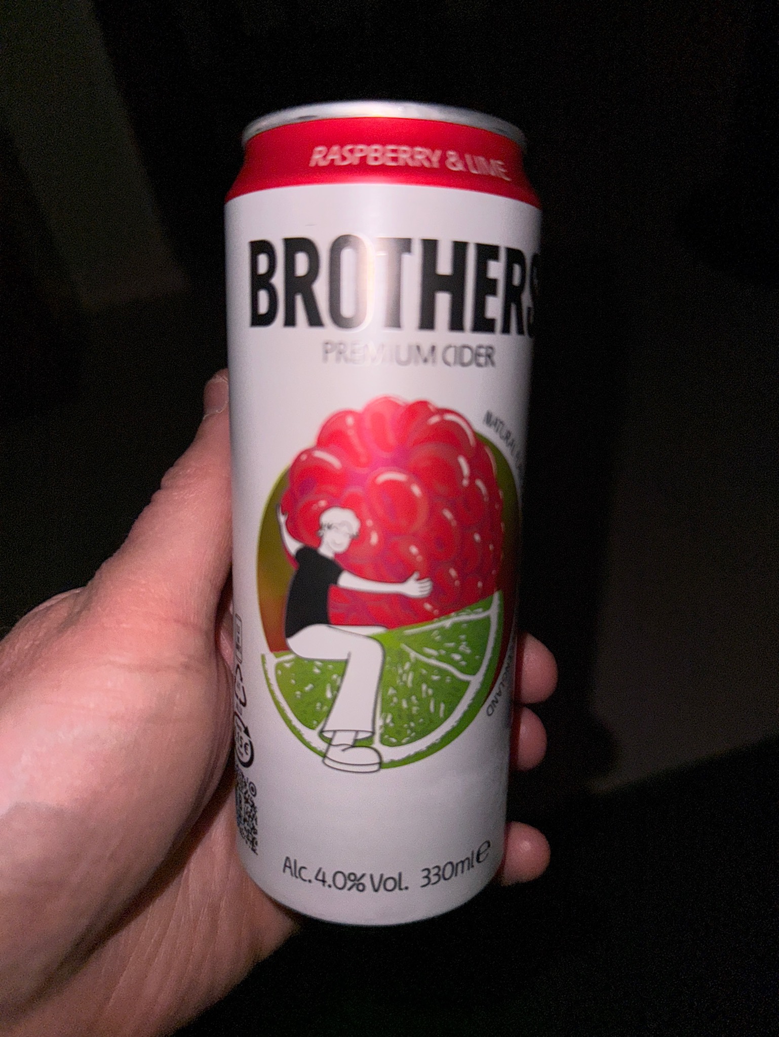 Brothers Raspberry & Lime, England
