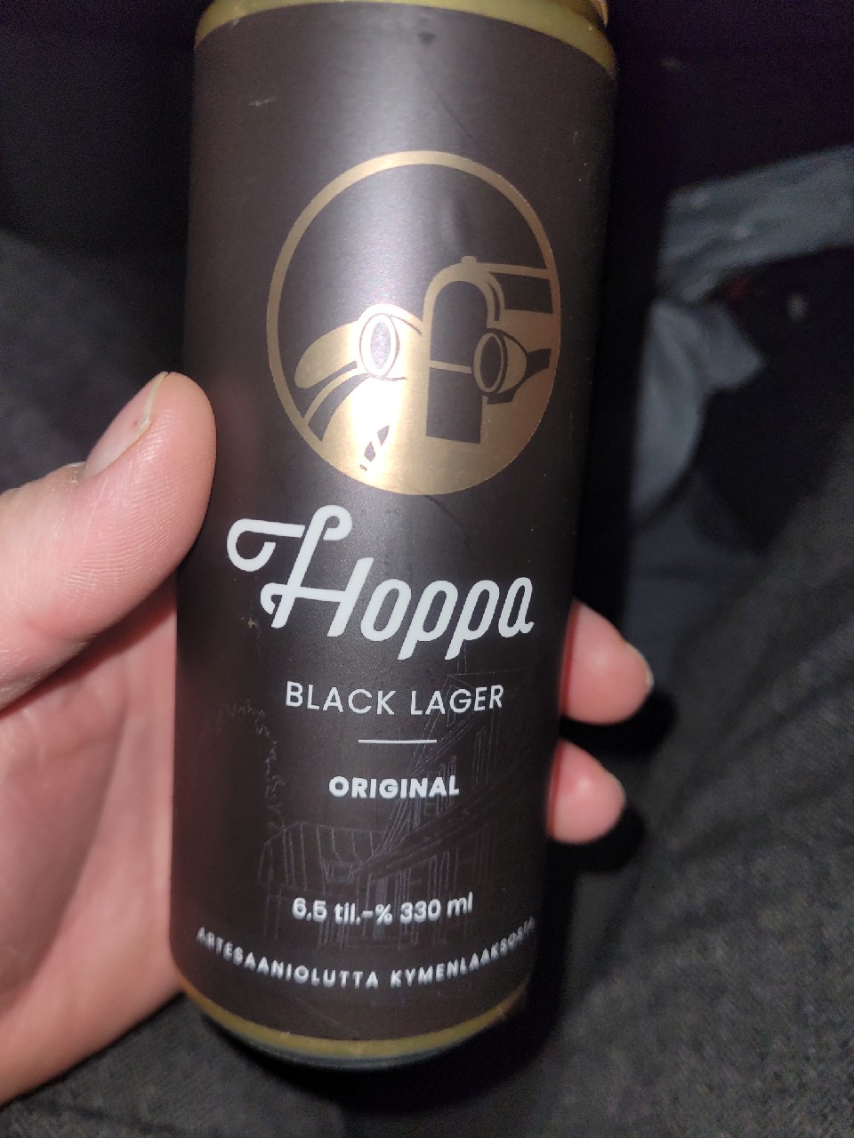 Hoppa Black Lager, Panimo Hoppa