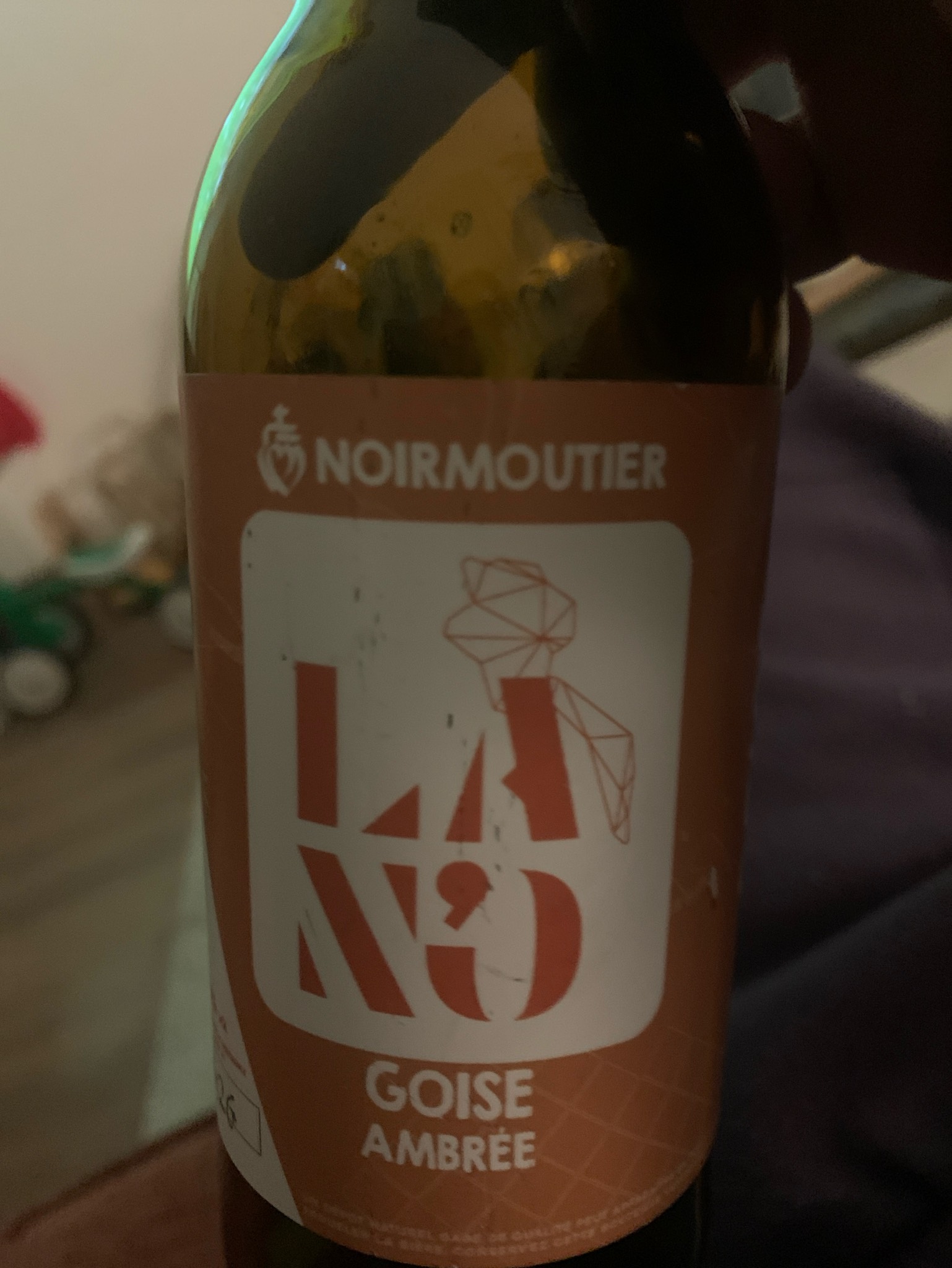 La N'O Ambrée, Brasserie La N'O (De L'Île De Noirmoutier)