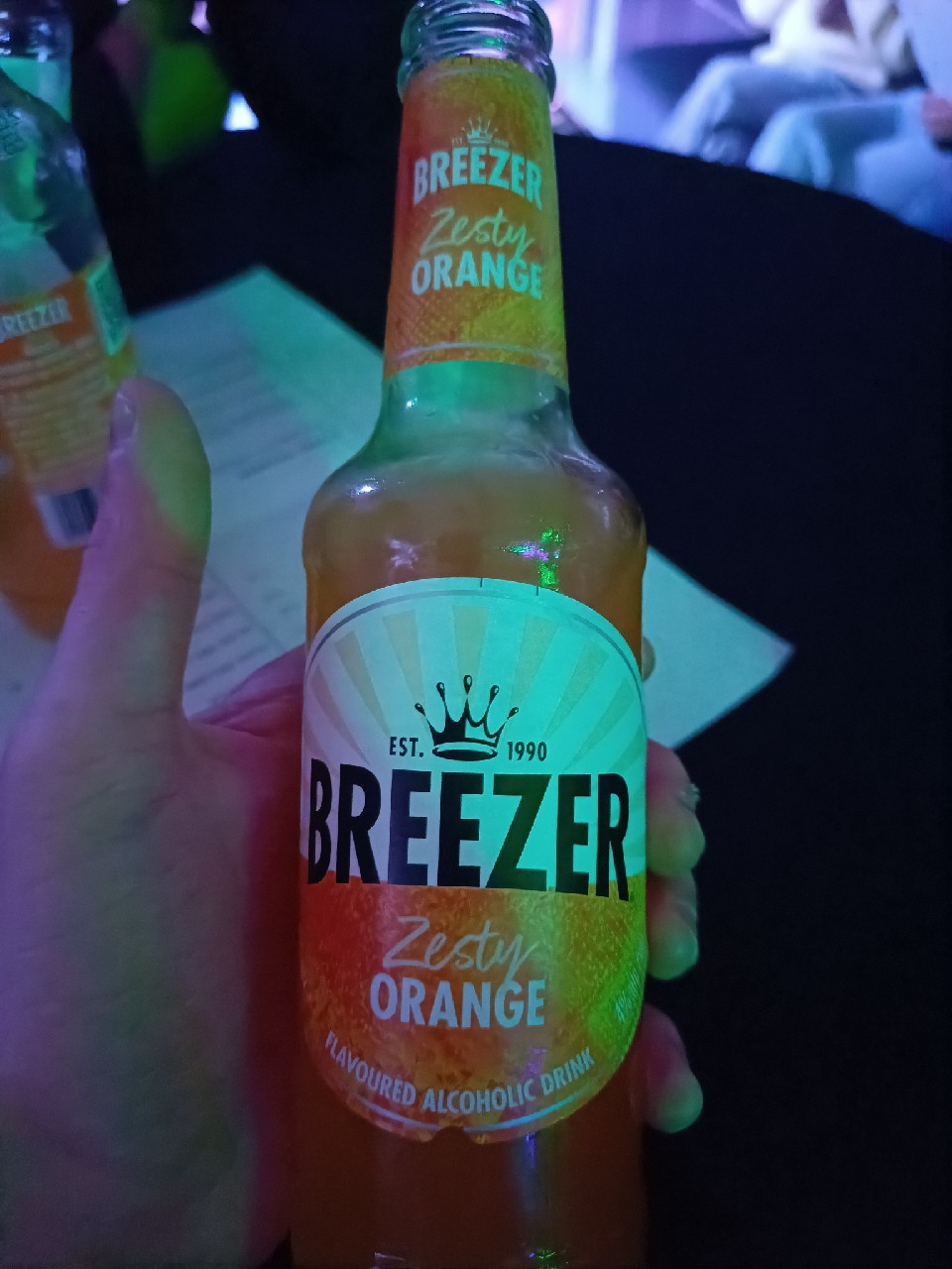Breezer Orange, Bacardi