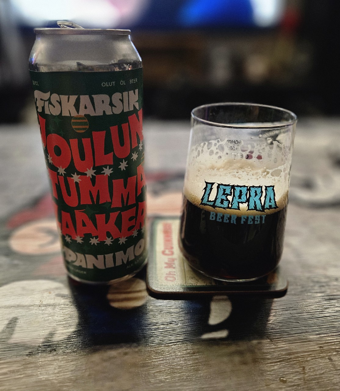 Joulun Tumma Laakeri, Fiskarsin Panimo