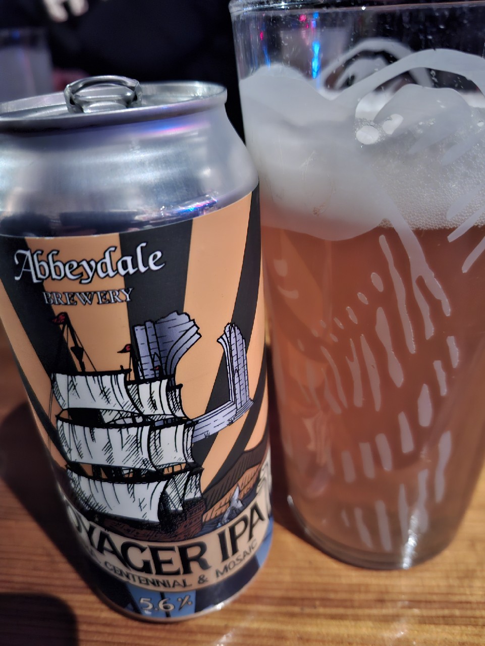 Voyager IPA: Centennial, Citra & Mosaic, Abbeydale Brewery