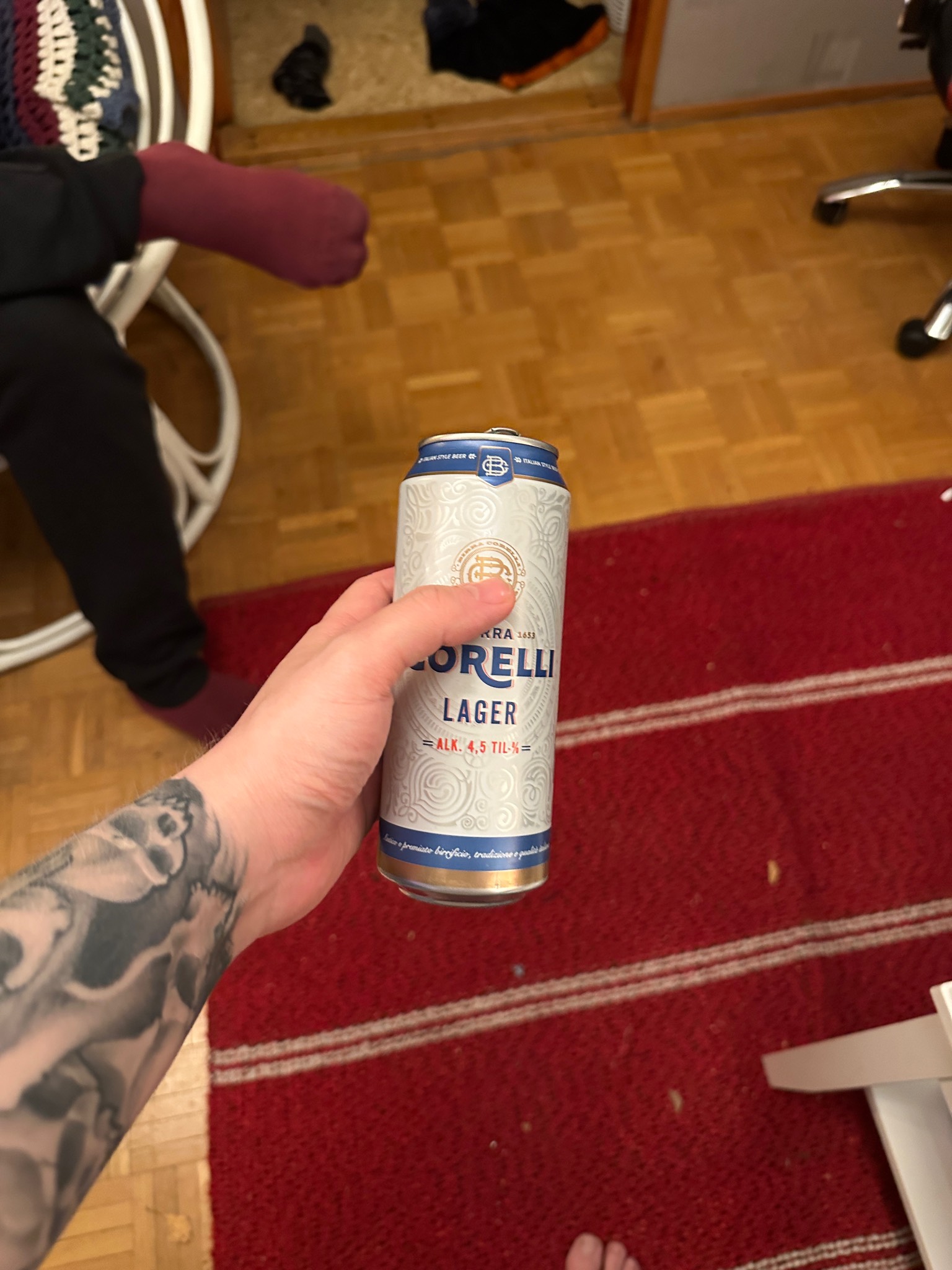 Birra Corelli Lager, Font Salem (Damm)