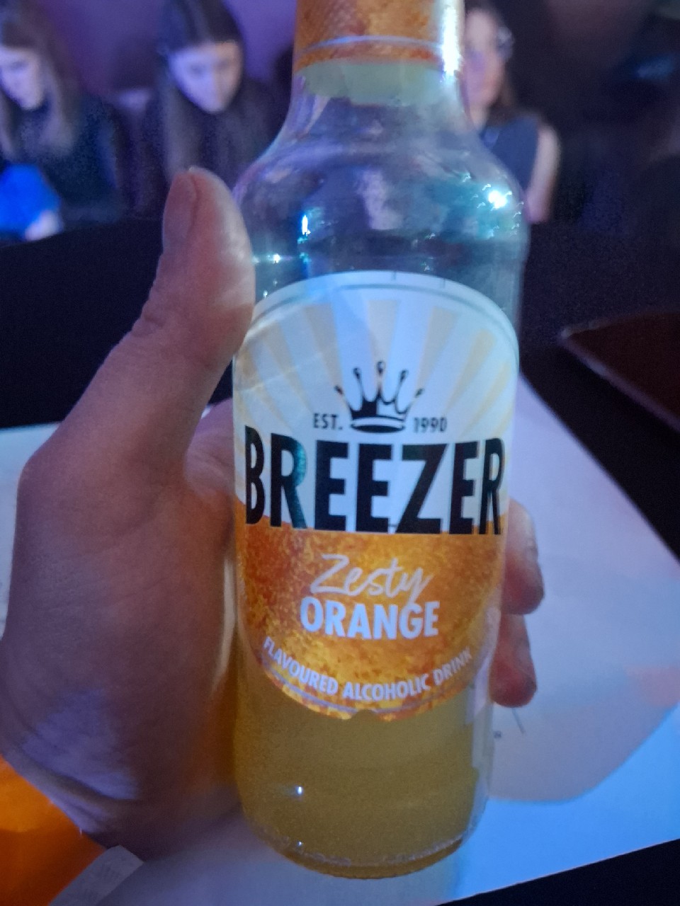 Breezer Orange, Bacardi